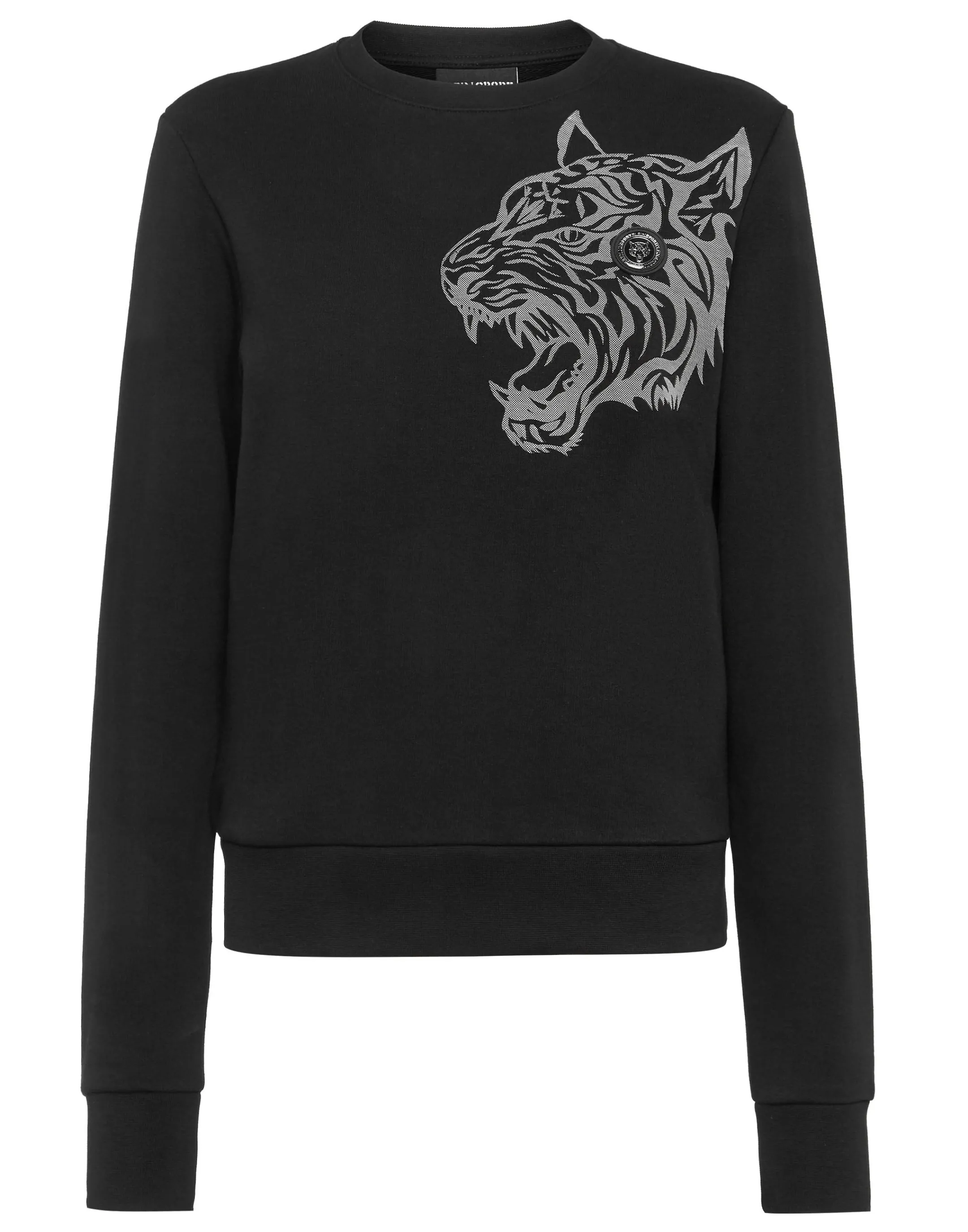 Cheap Plein Sport Sweatshirt Ls Tiger Black