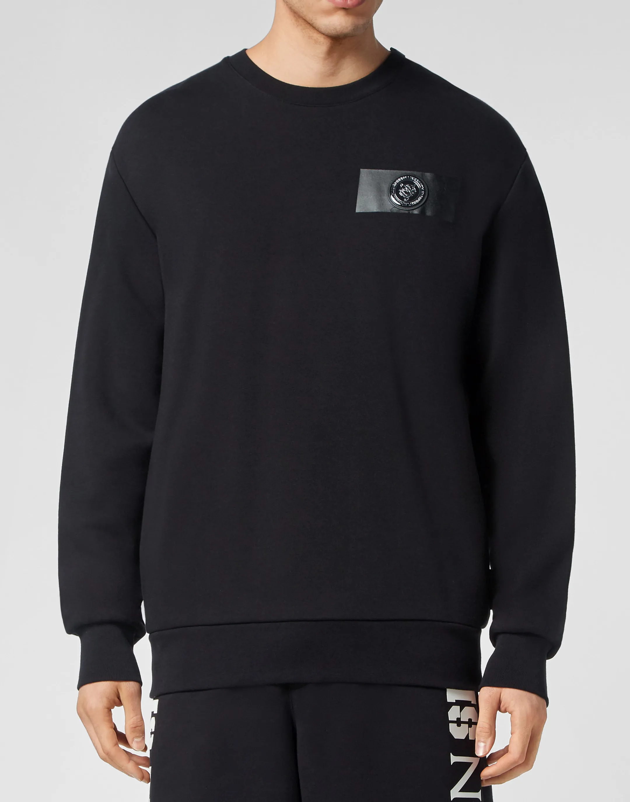 Shop Plein Sport Sweatshirt Black / White