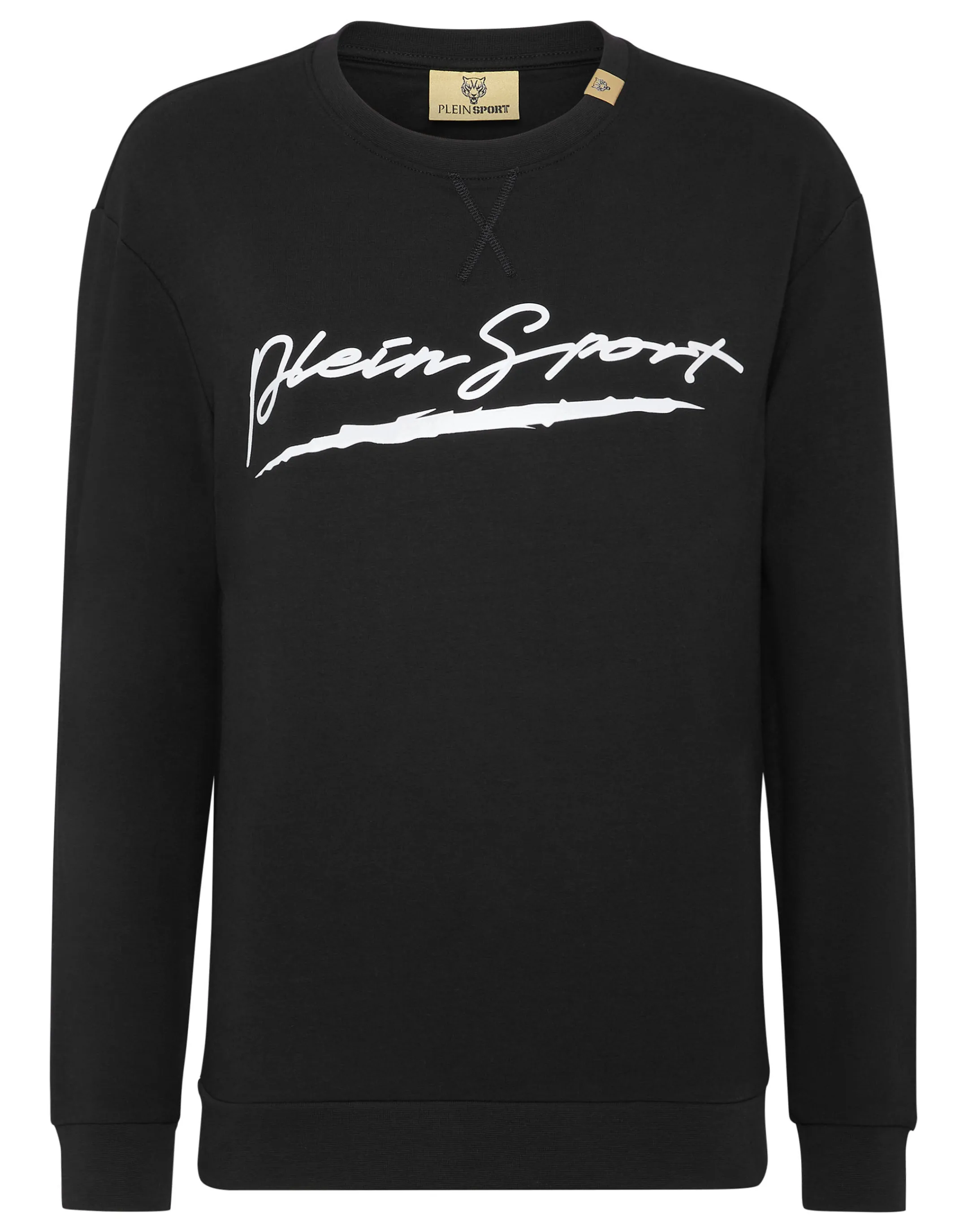 Sale Plein Sport Sweatshirt Round Neck Black