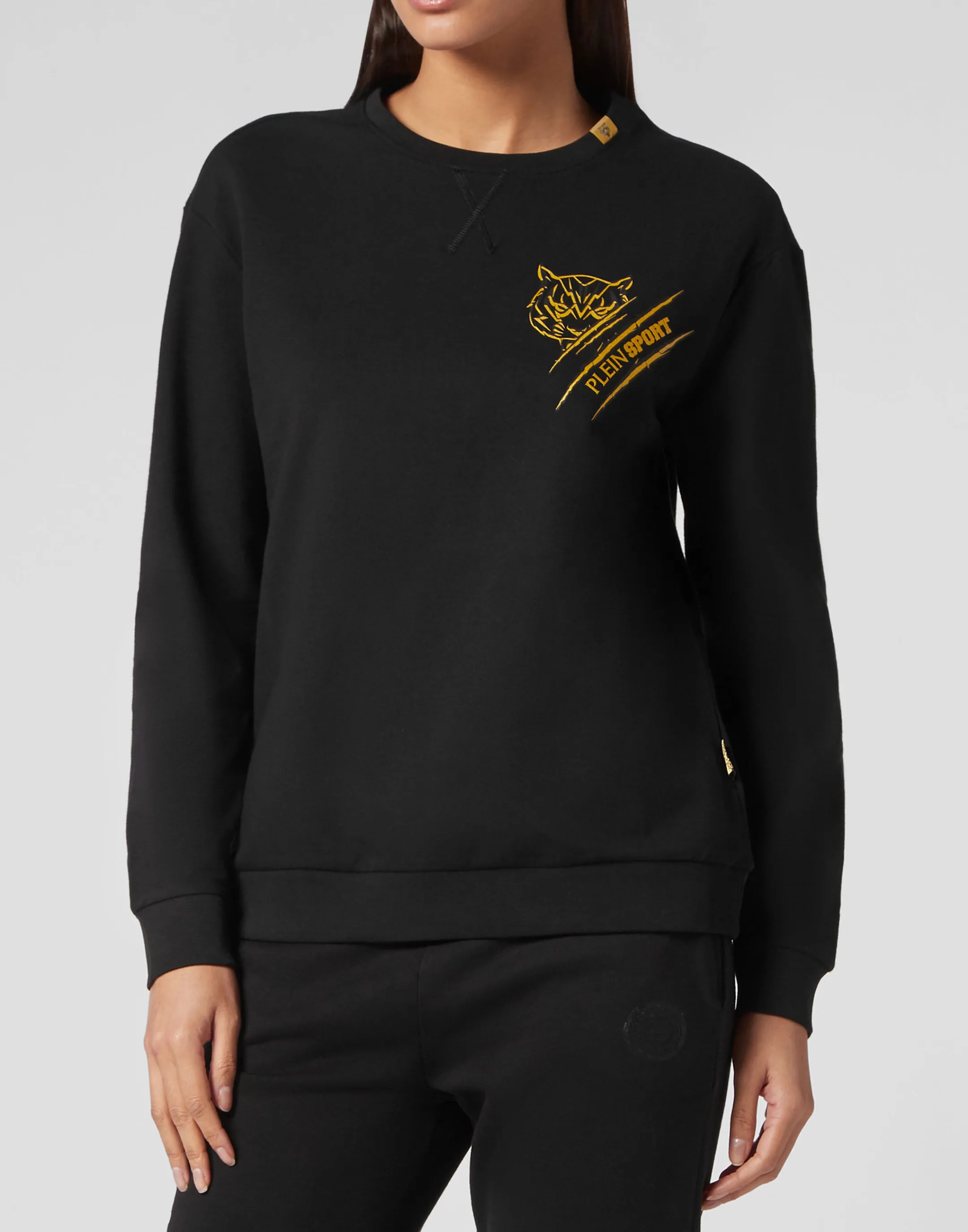 Best Plein Sport Sweatshirt Round Neck Black