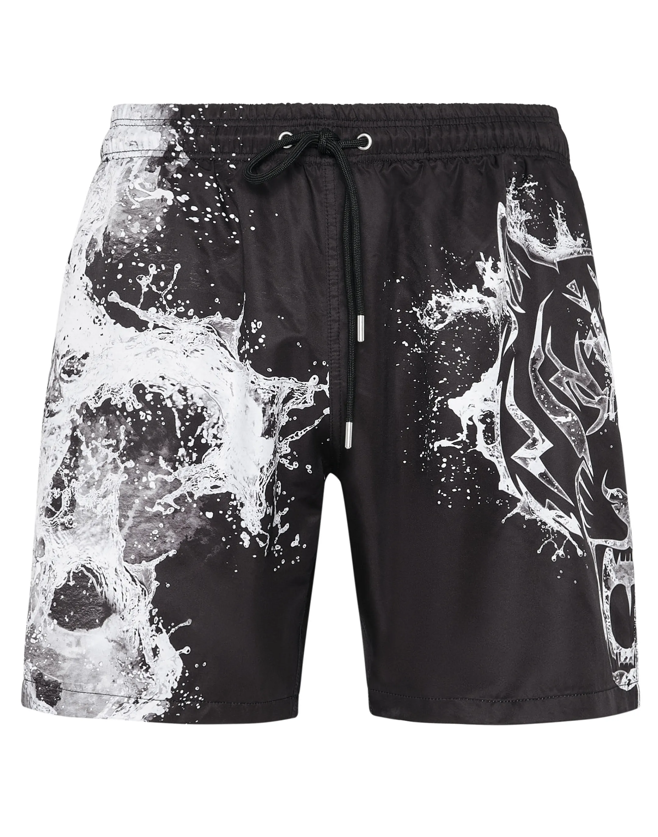 Online Plein Sport Swim-Trunks Splash Extreme Black / White