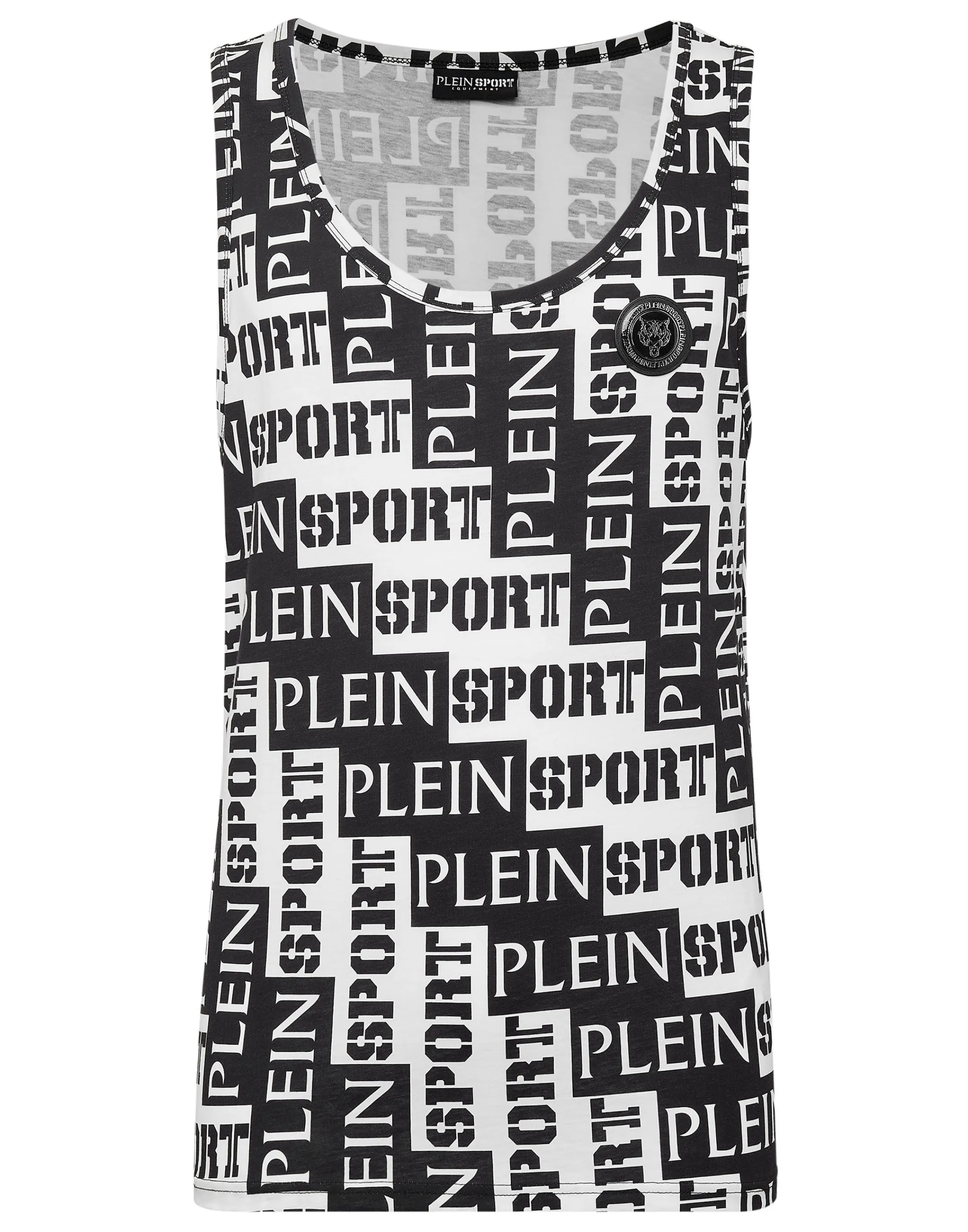 Best Sale Plein Sport Tank Top White / Black