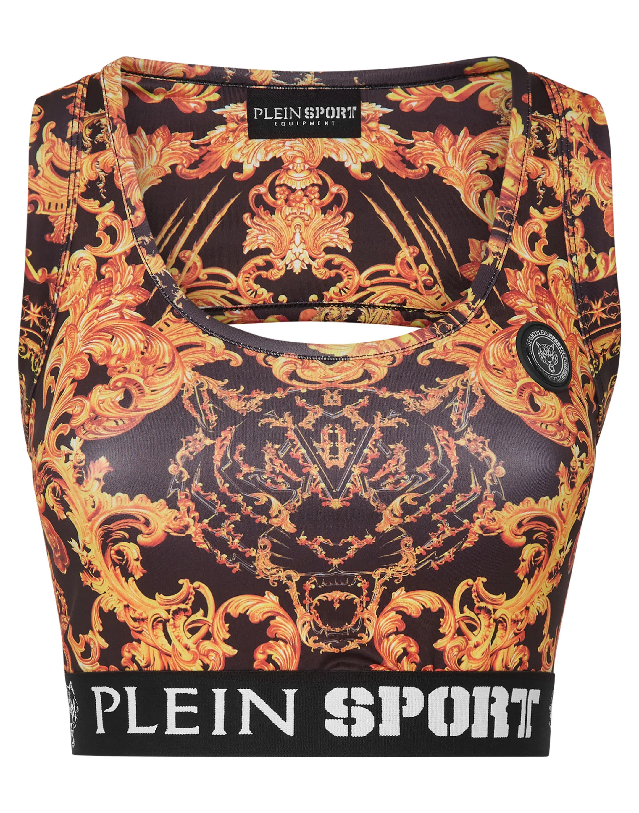 Best Plein Sport Tank Top Baroque Black / Gold