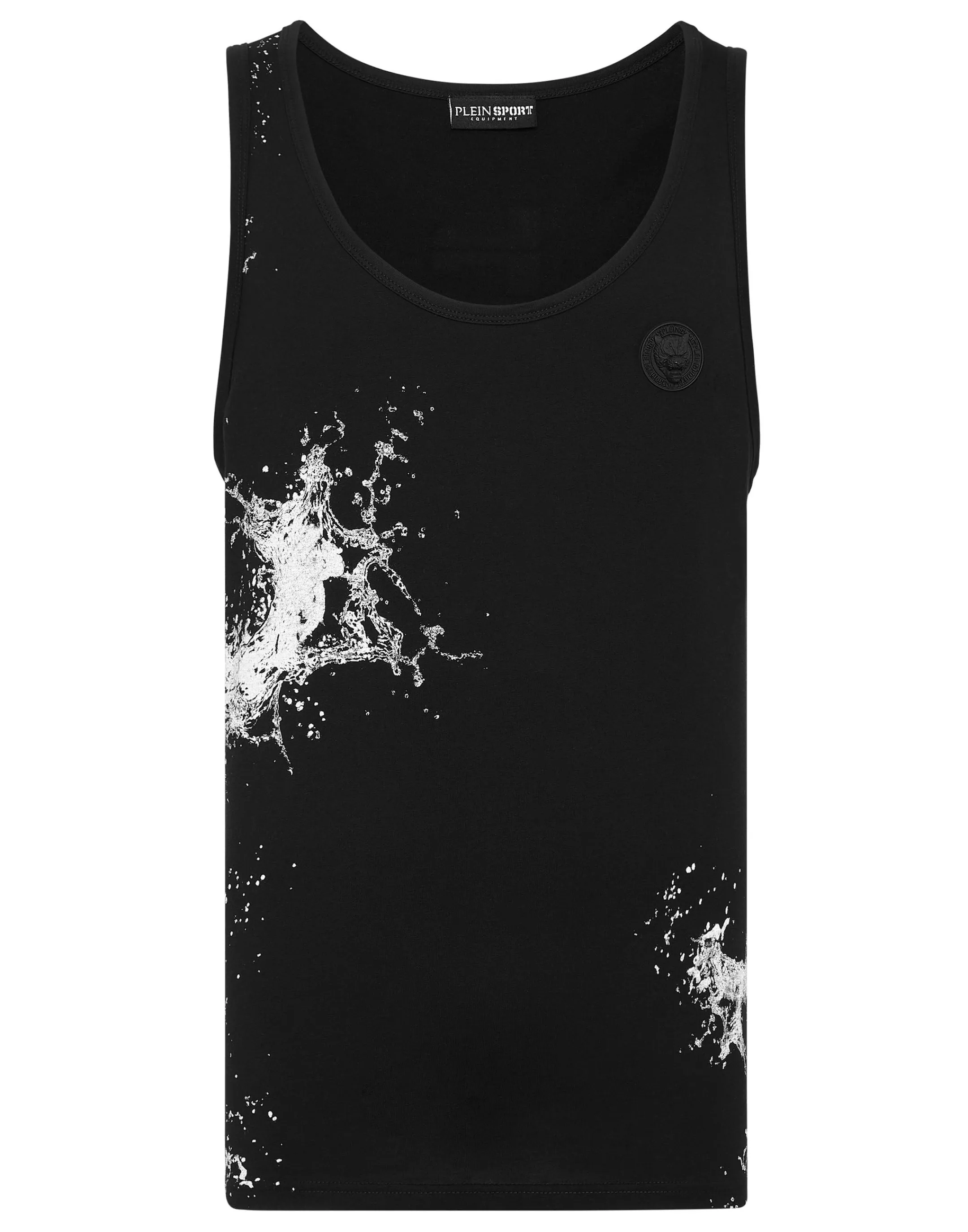 Best Sale Plein Sport Tank Top Splash Extreme Black