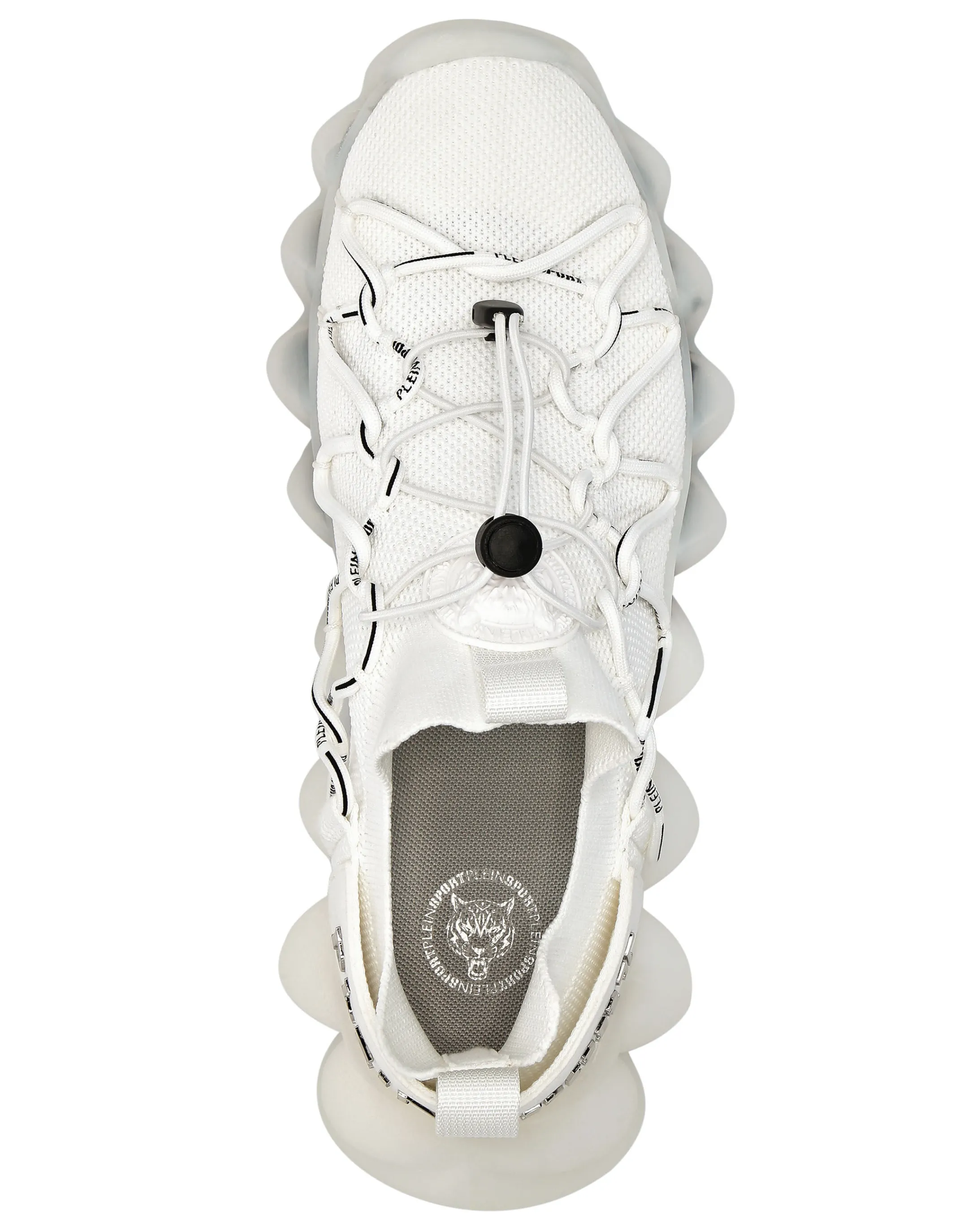 Shop Plein Sport The Bubble Gen.X.02 Tiger White