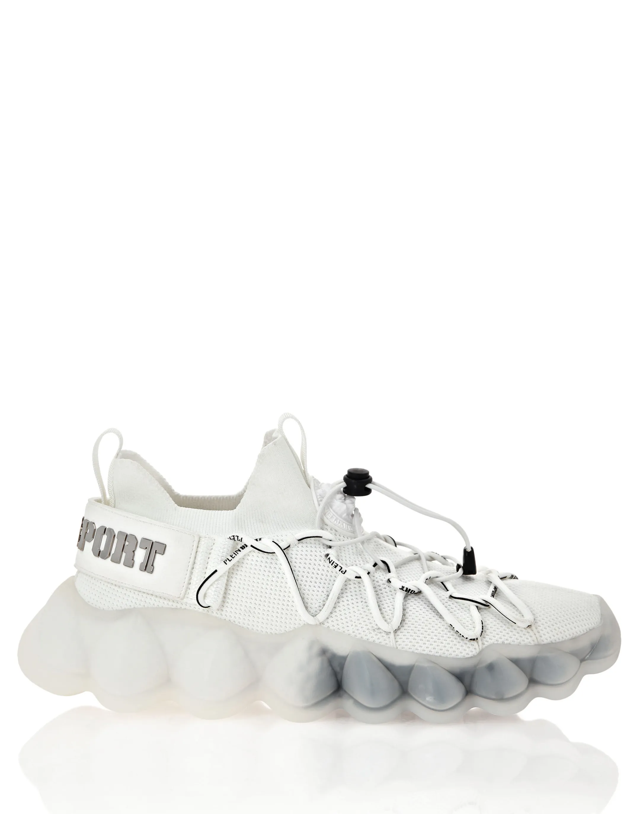 Shop Plein Sport The Bubble Gen.X.02 Tiger White