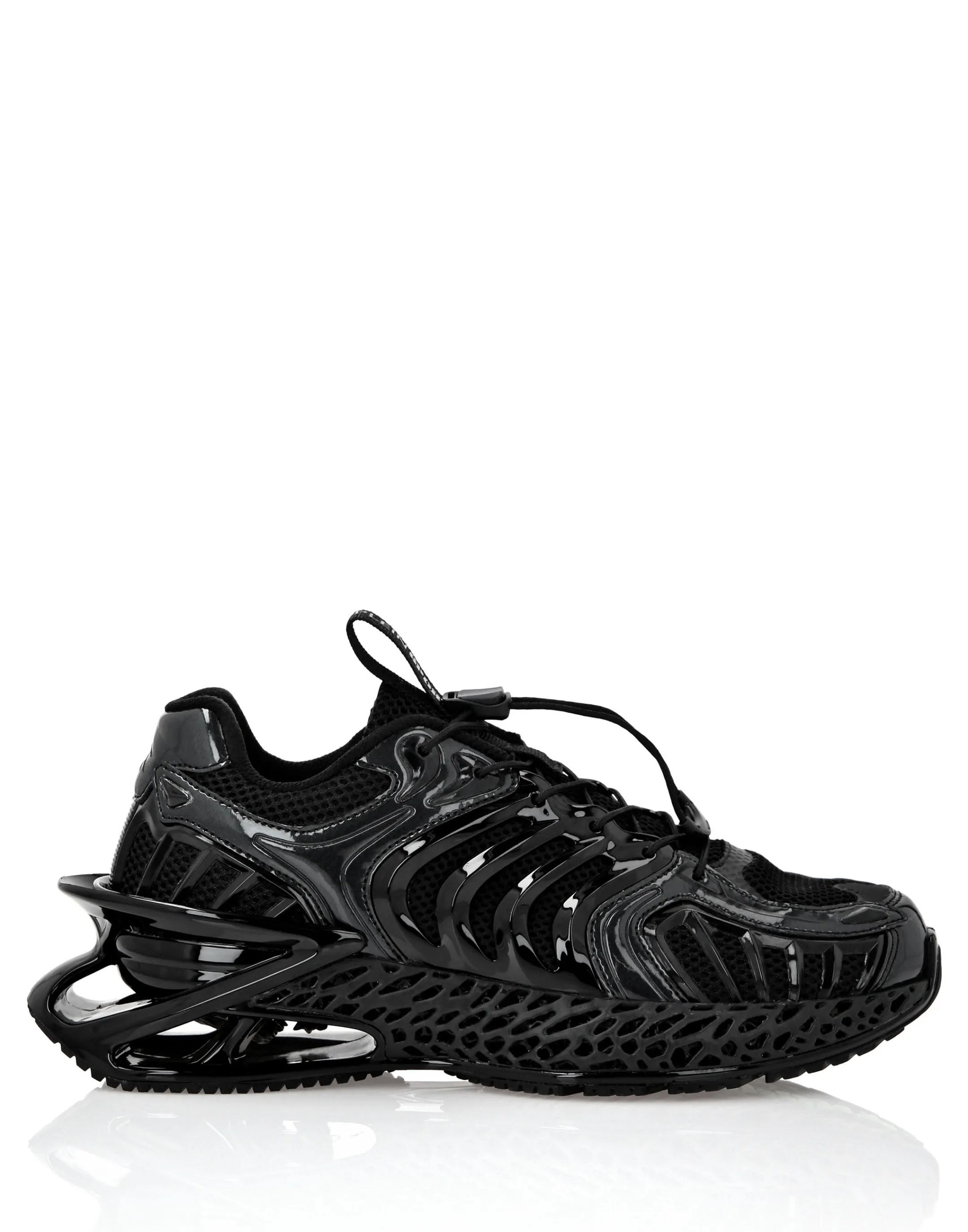 Best Sale Plein Sport The Thunder Stroke Gen.X.02. Black / Black