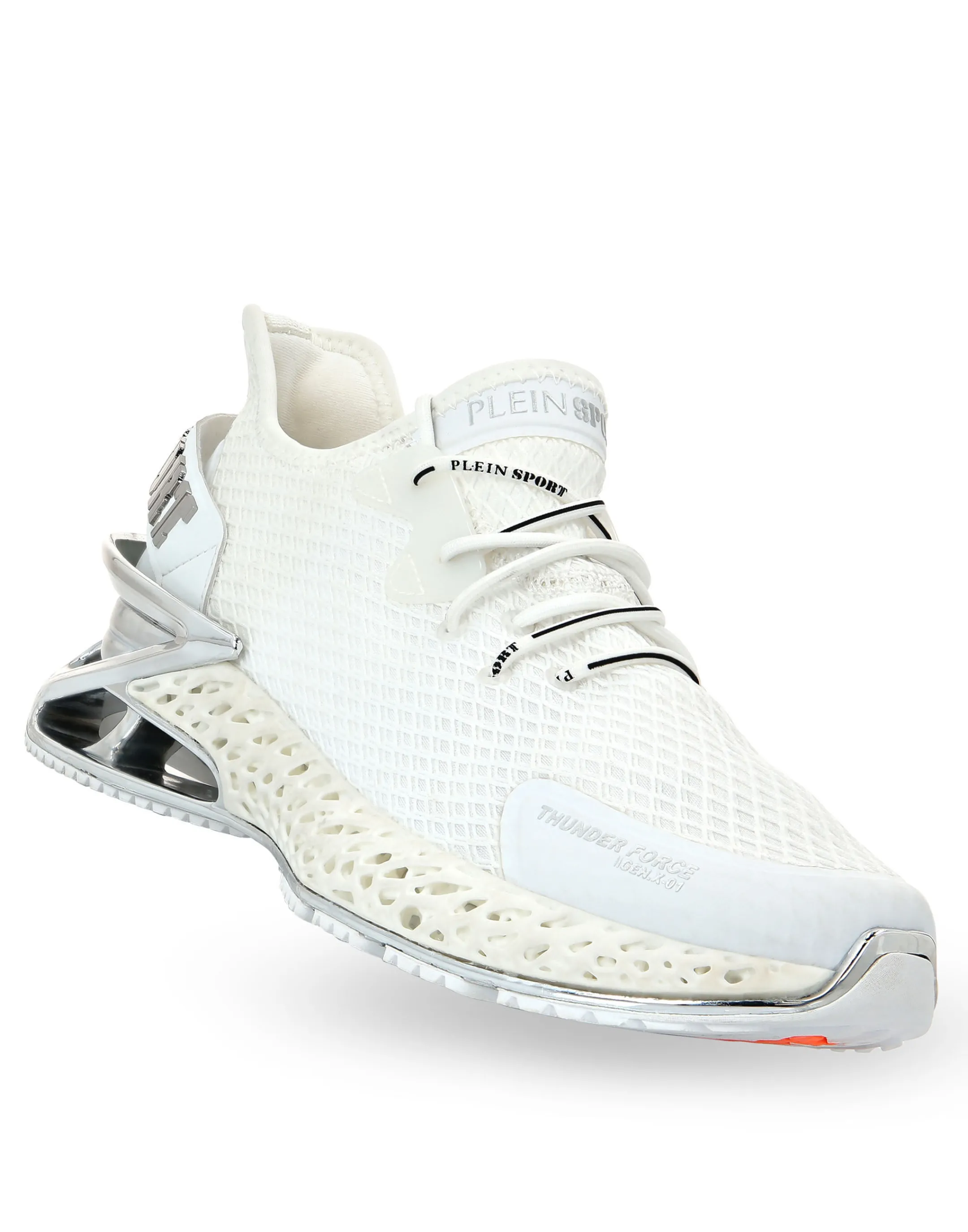 Store Plein Sport Thunder Force Genx 01 White/Nickel