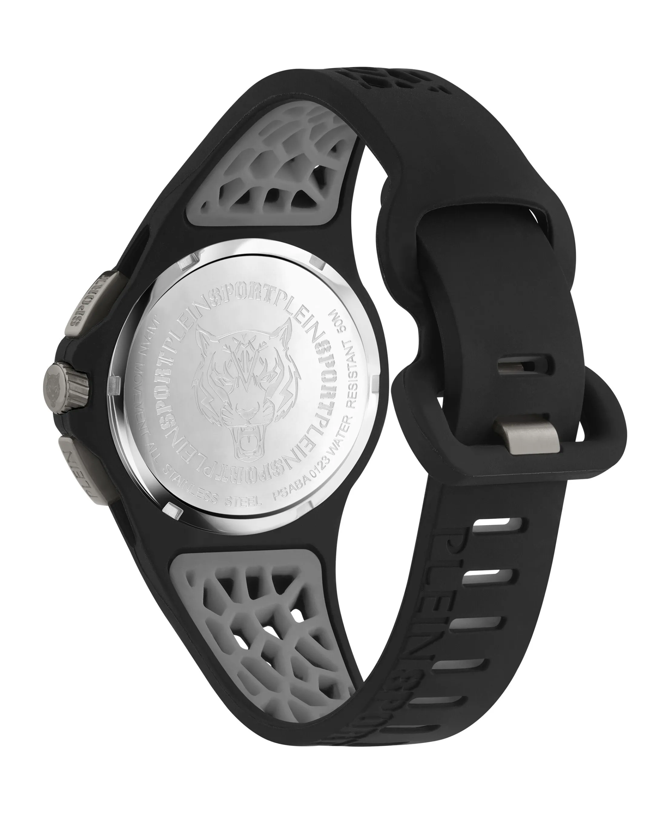 Store Plein Sport Thunderstorm Chrono Watch Black/Grey Steal