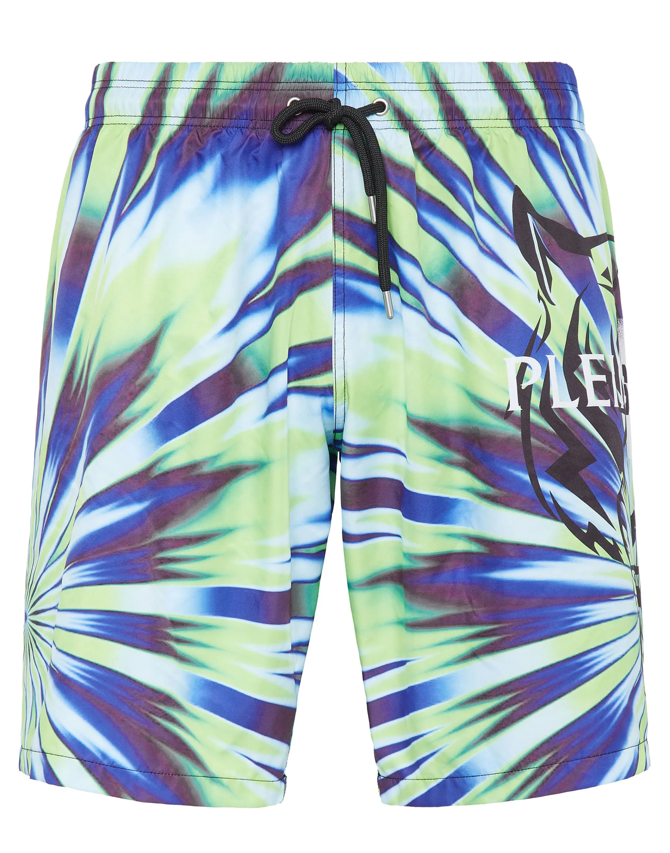 Discount Plein Sport Tie-Dye Swim-Trunks Tiger Multicolor