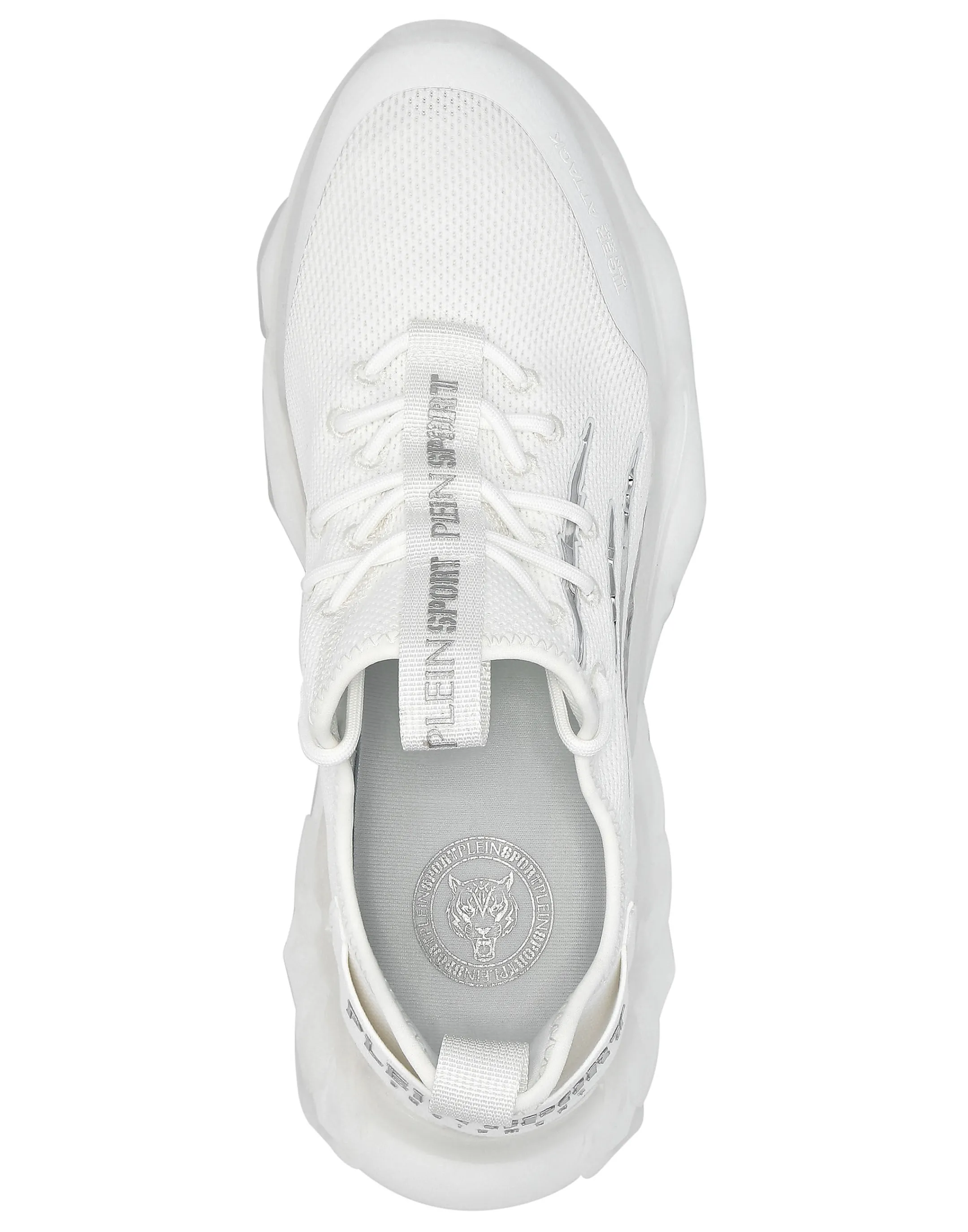 Best Sale Plein Sport Tiger Attack Gen.X.02 Scratch White