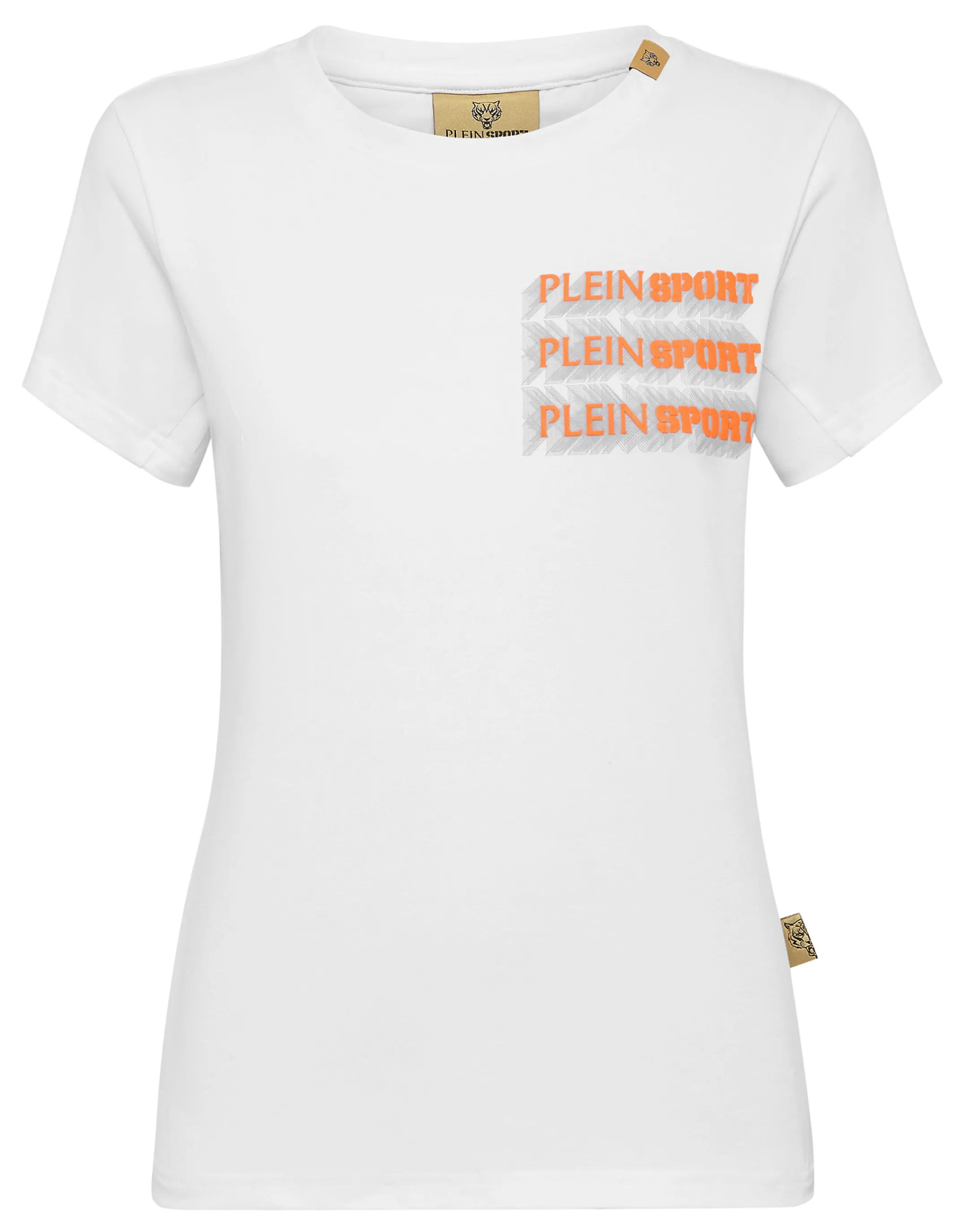 Best Plein Sport T-Shirt Round Neck White