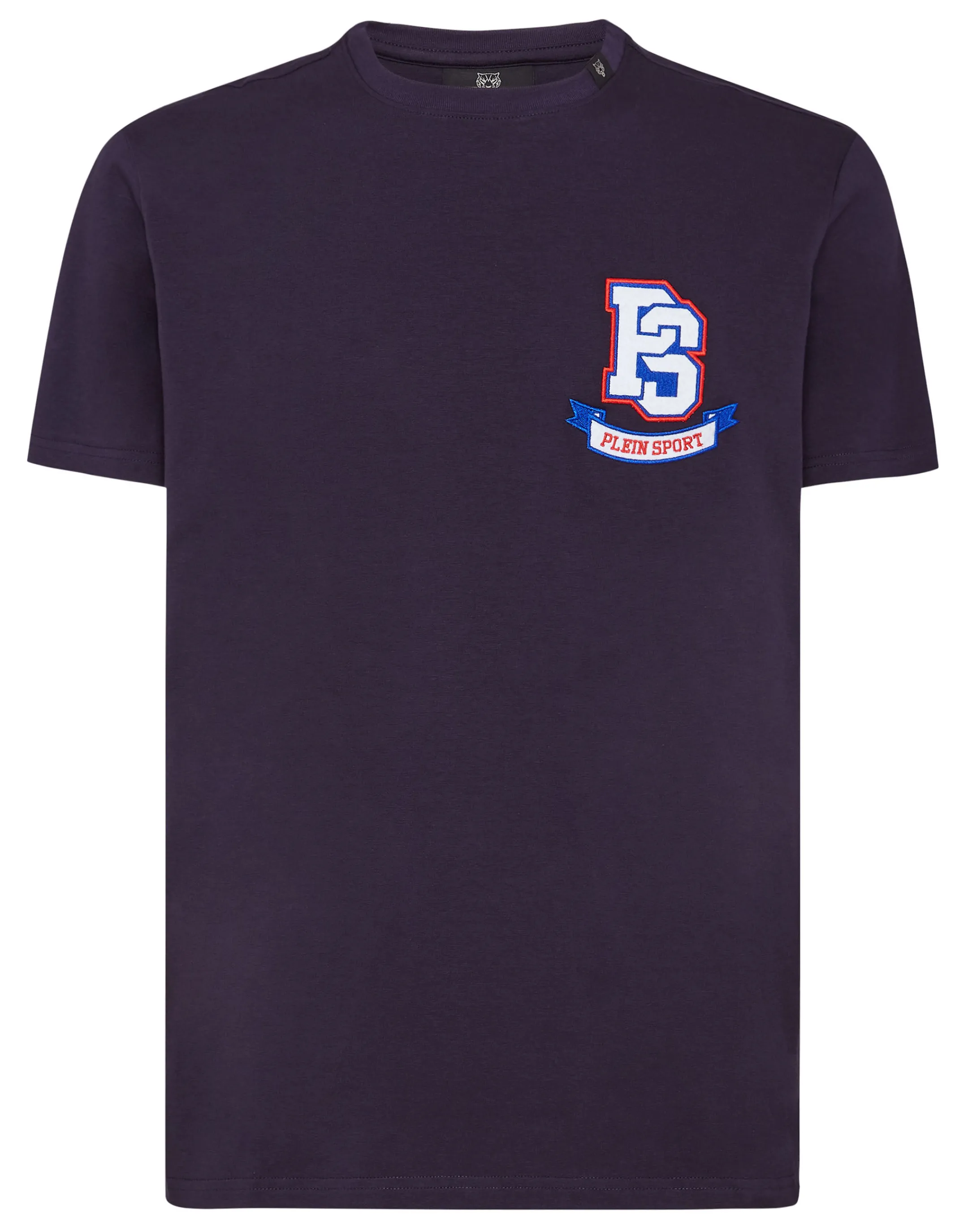 Best Sale Plein Sport T-Shirt Round Neck Navy