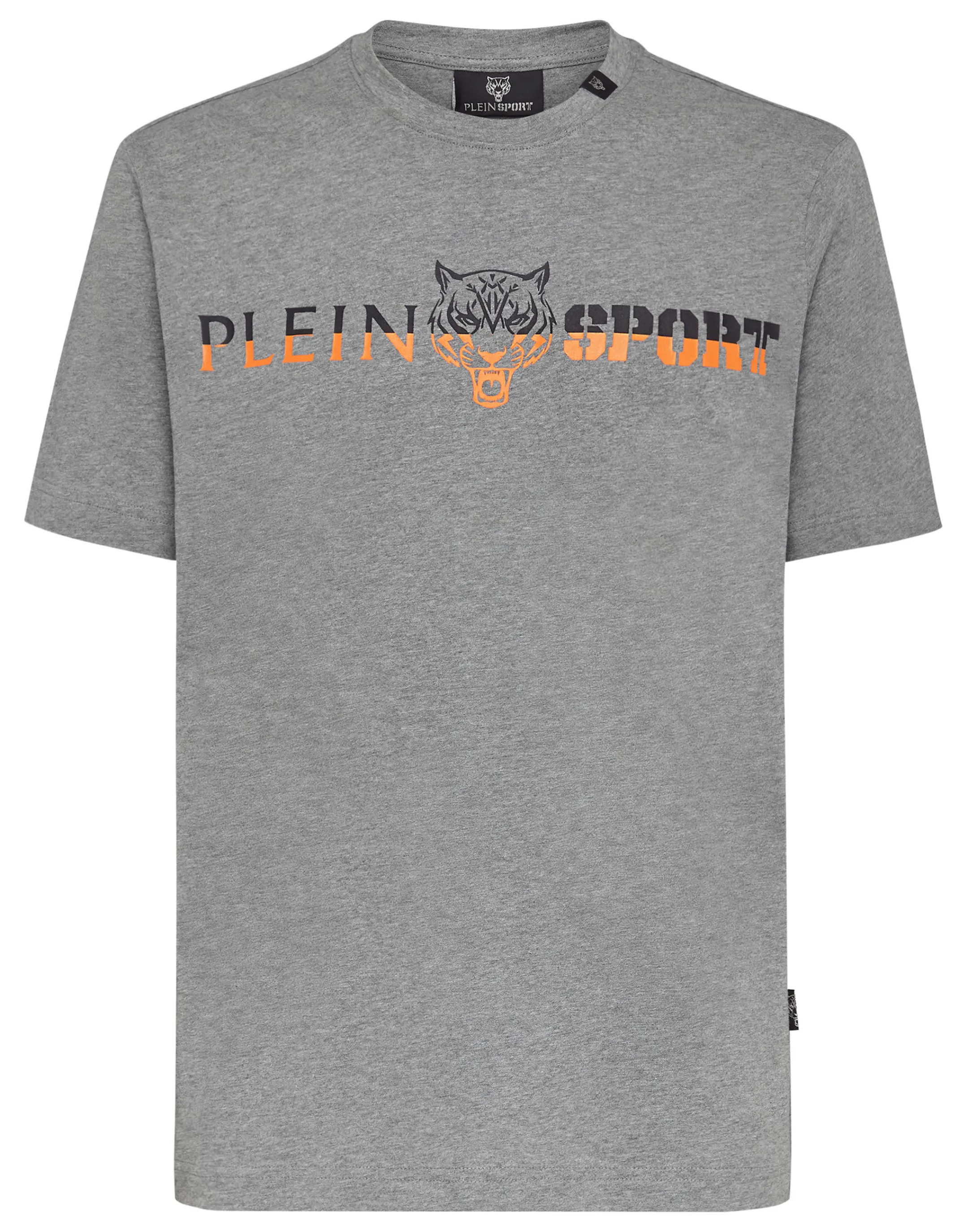 Outlet Plein Sport T-Shirt Round Neck Grey