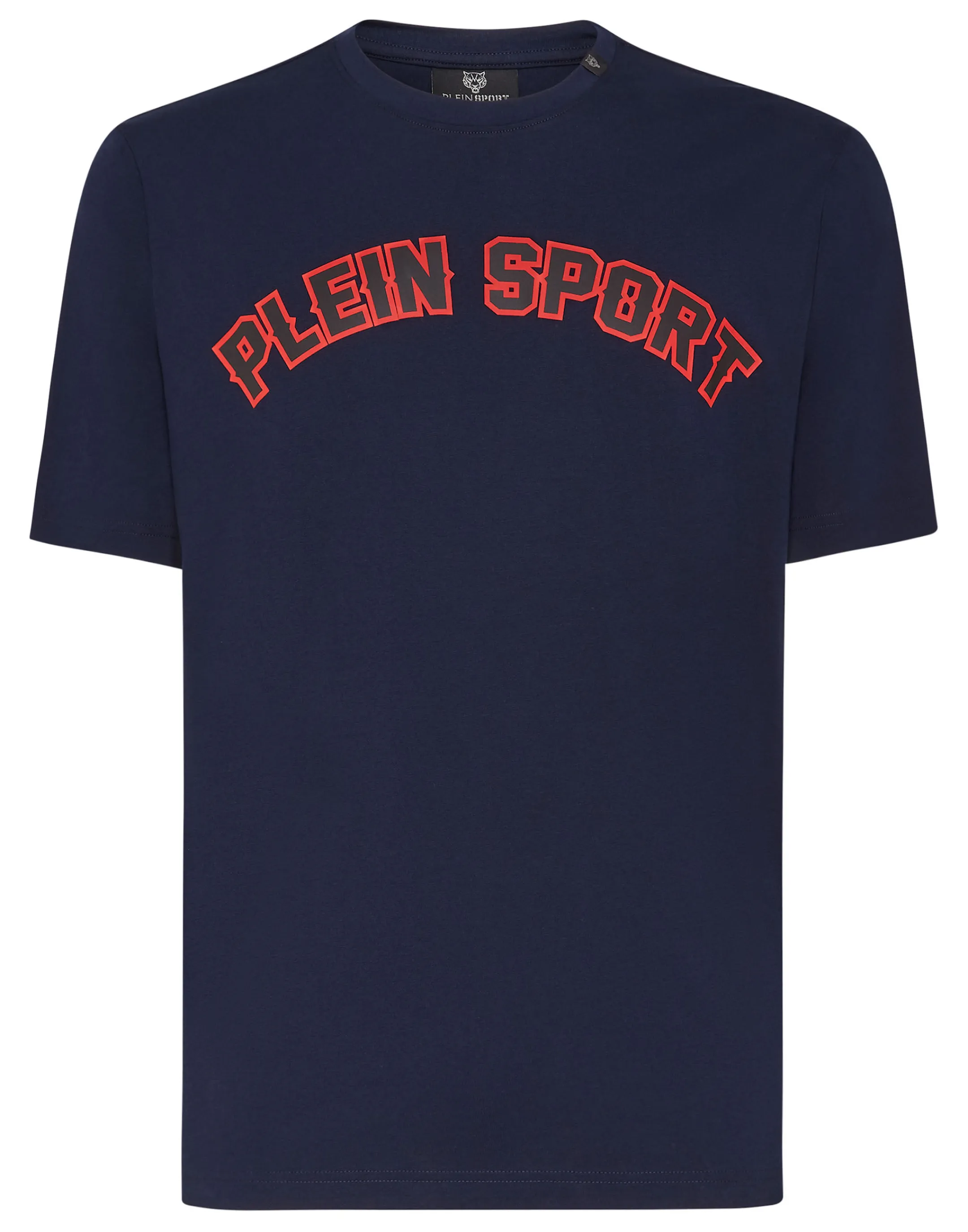 Cheap Plein Sport T-Shirt Round Neck Navy