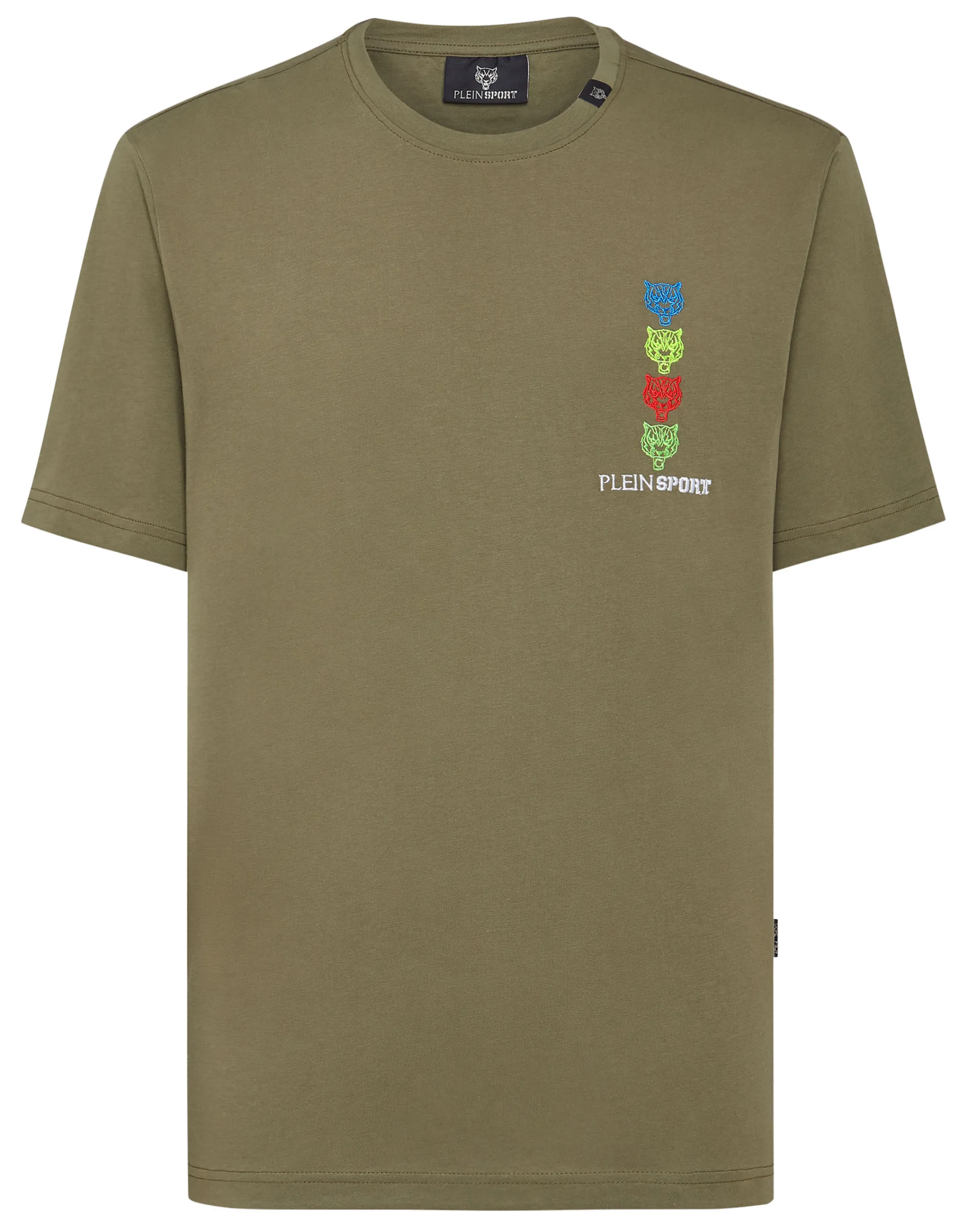 Store Plein Sport T-Shirt Round Neck Green