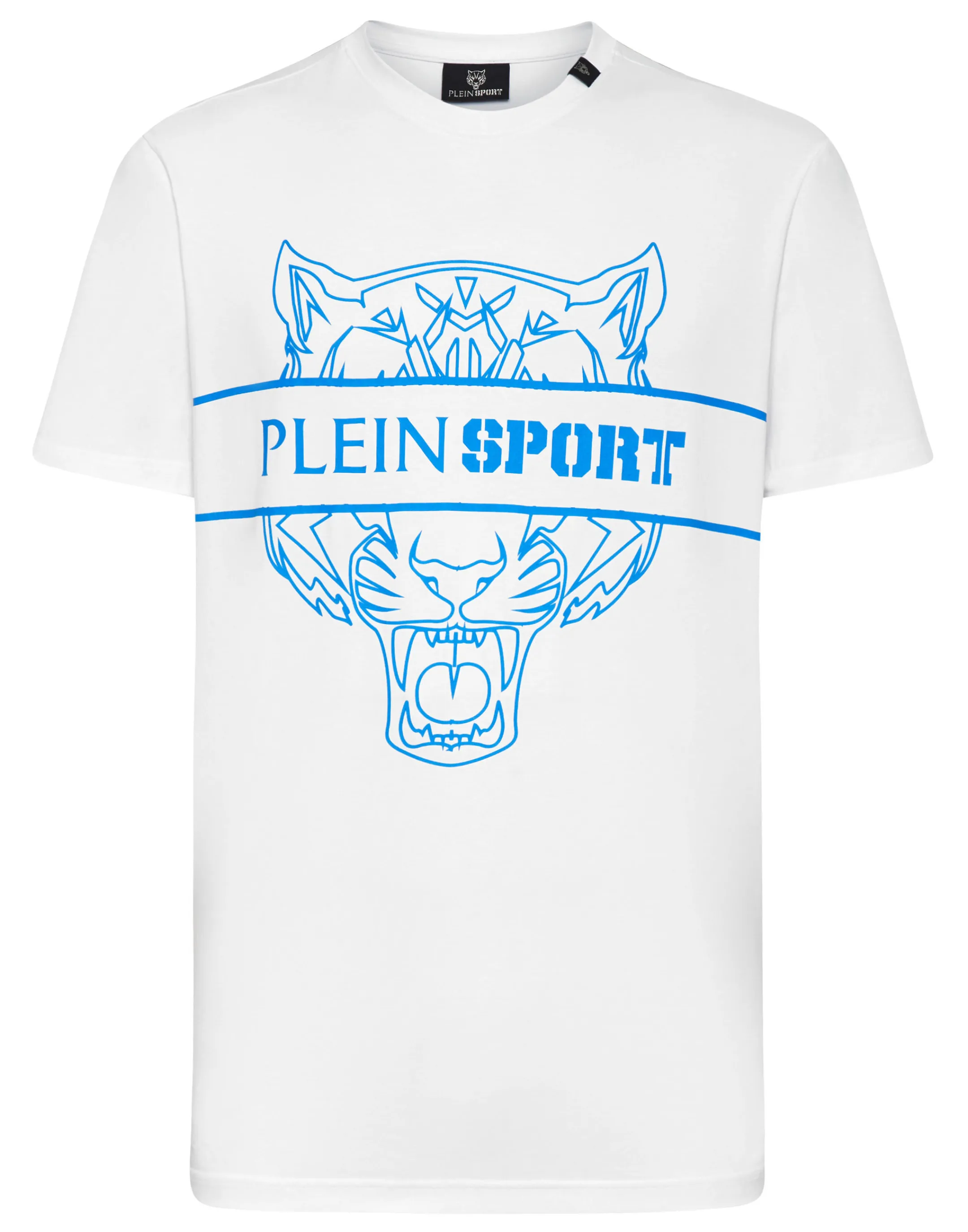 Discount Plein Sport T-Shirt Round Neck White