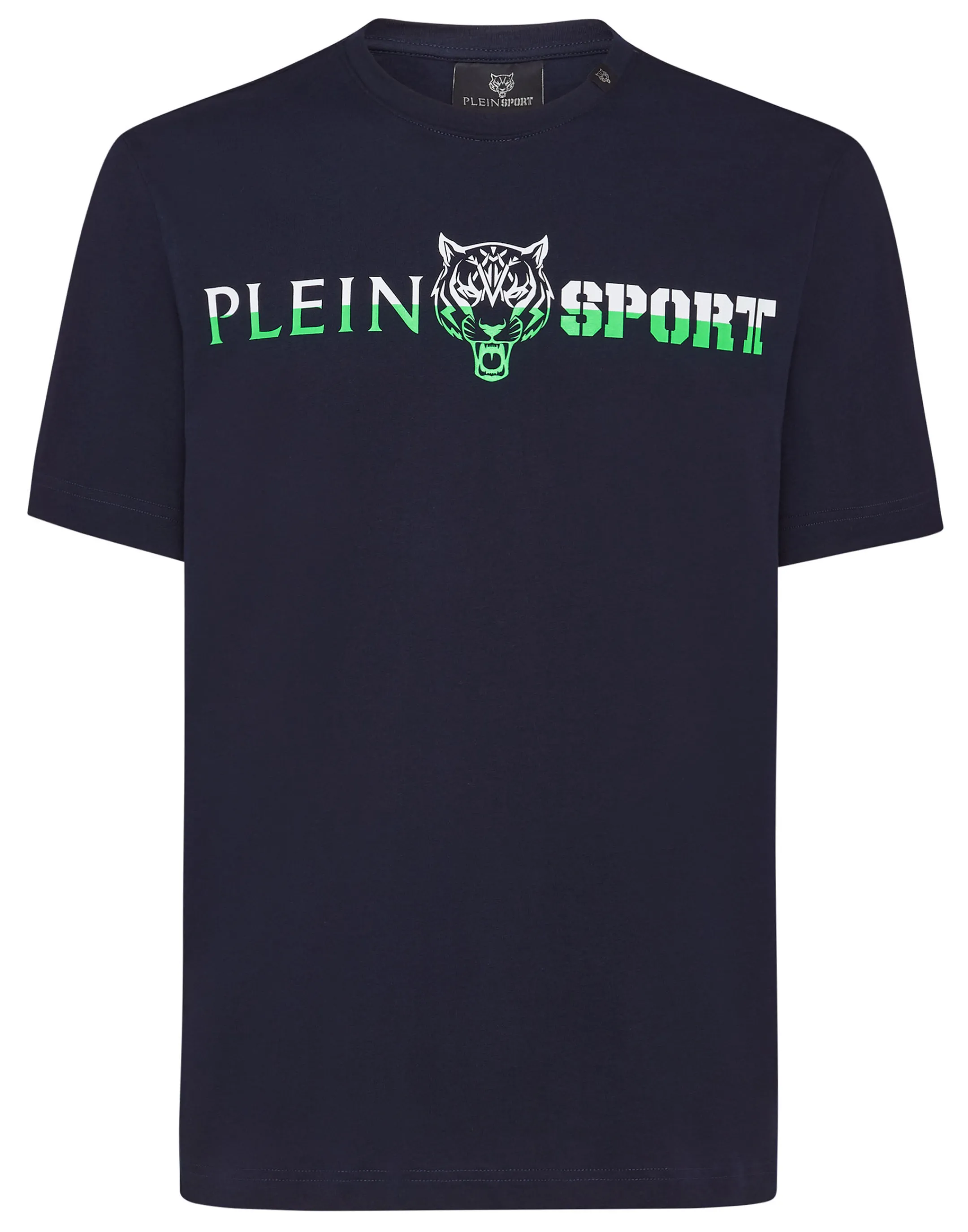 Flash Sale Plein Sport T-Shirt Round Neck Navy