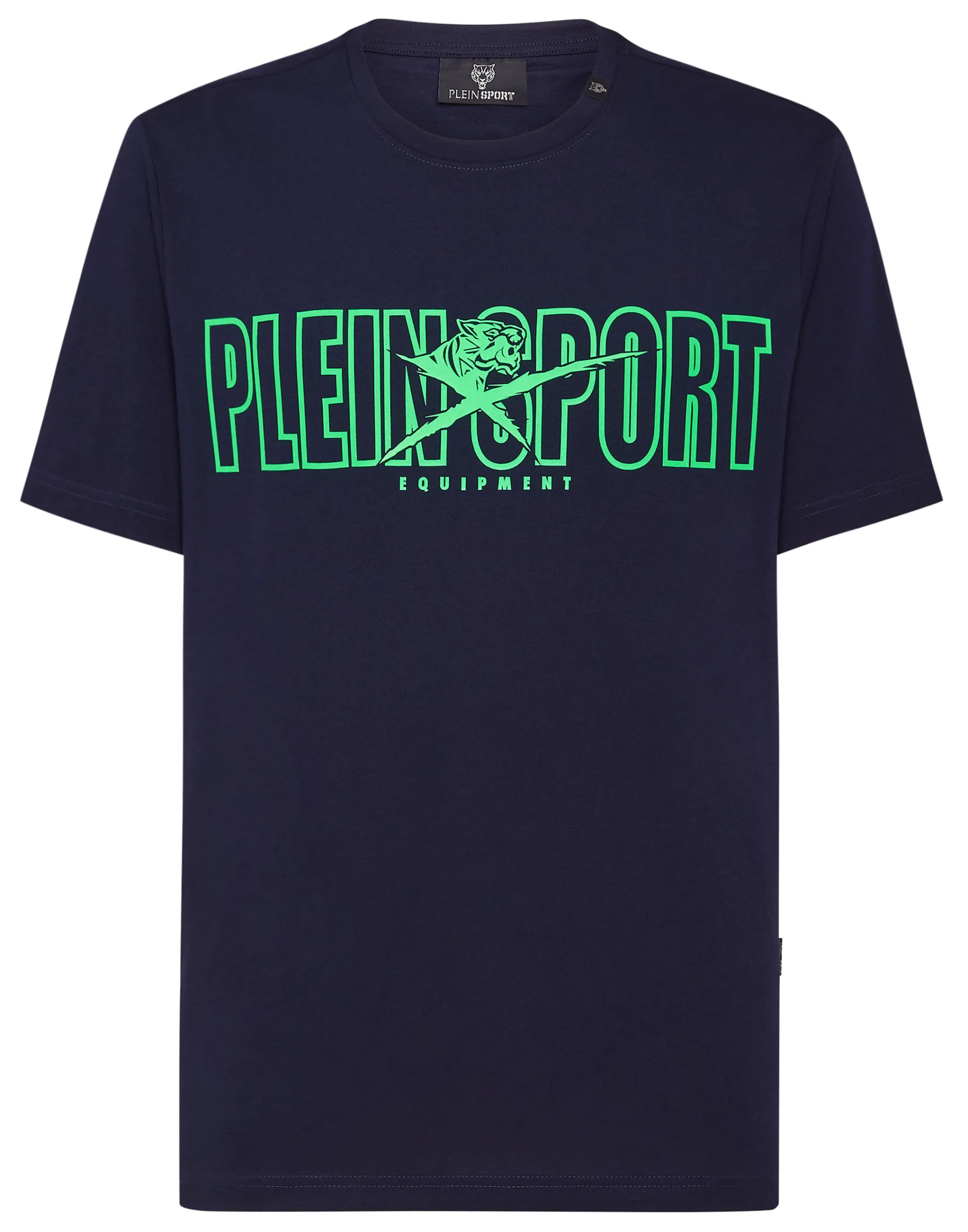 Best Plein Sport T-Shirt Round Neck Navy