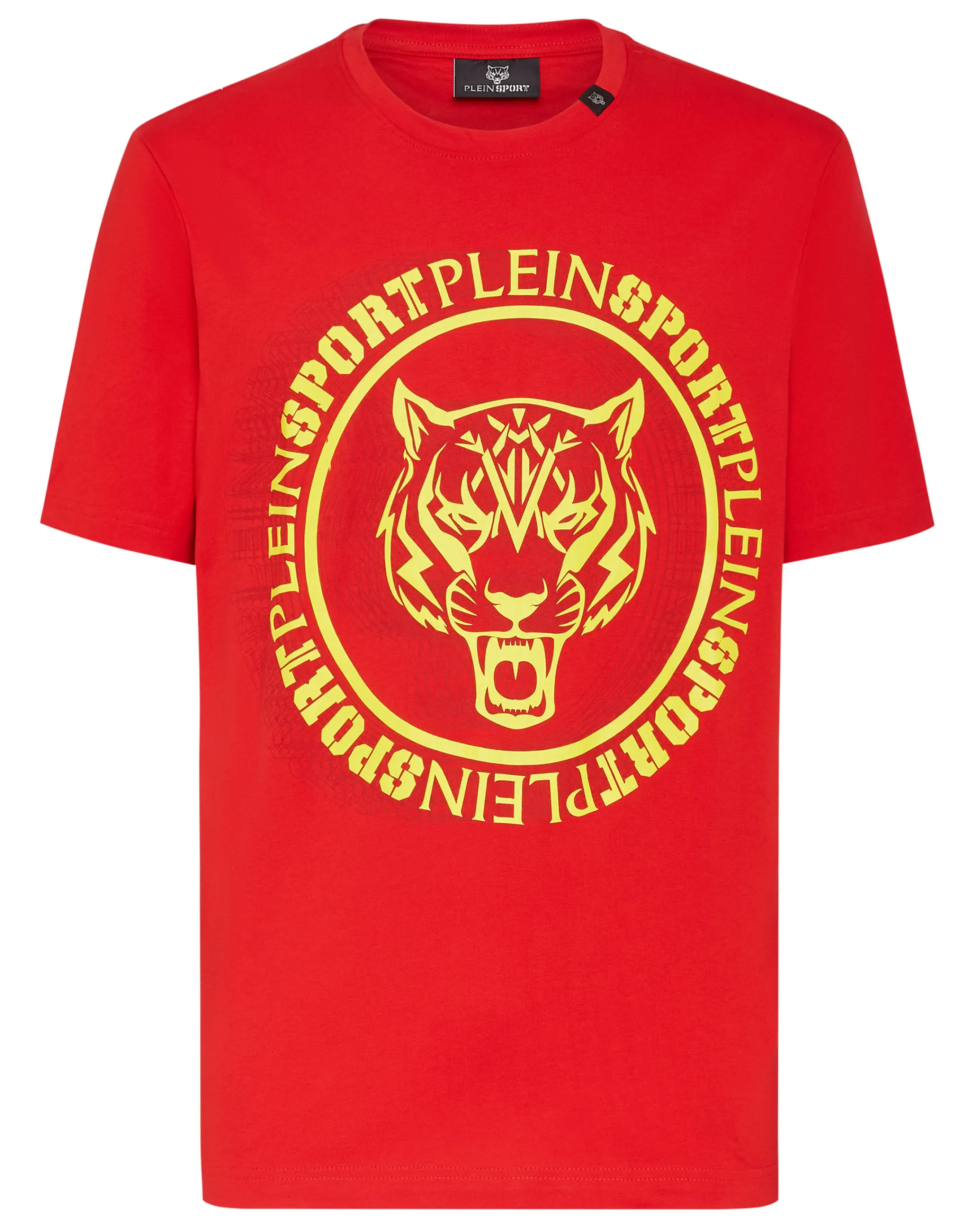 Outlet Plein Sport T-Shirt Round Neck Red