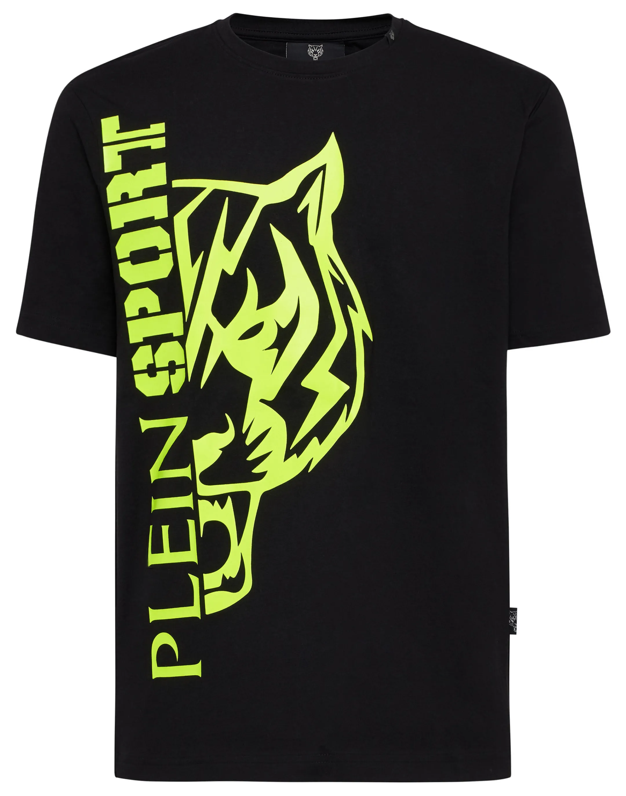 New Plein Sport T-Shirt Round Neck Black / Yellow