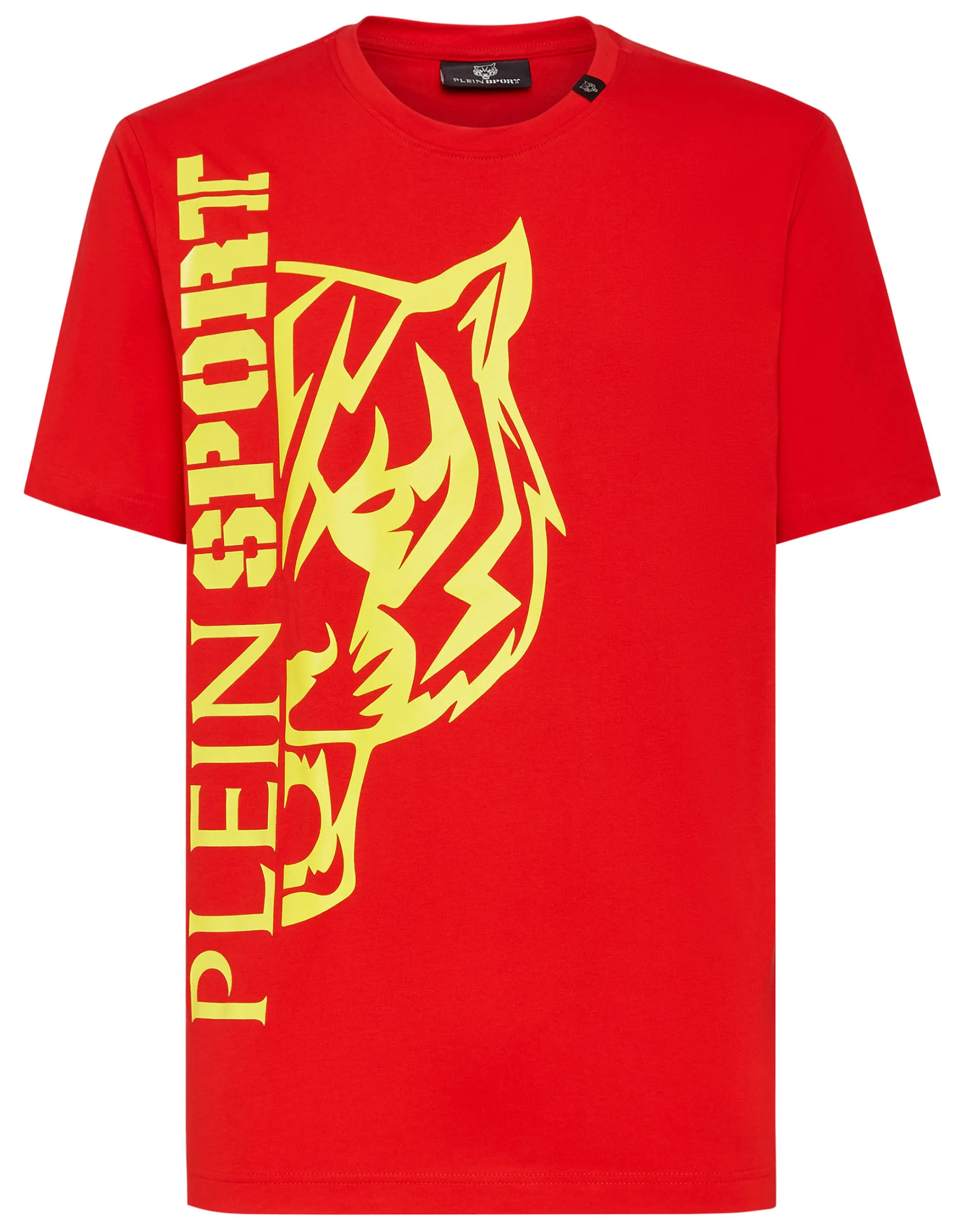 Sale Plein Sport T-Shirt Round Neck Red