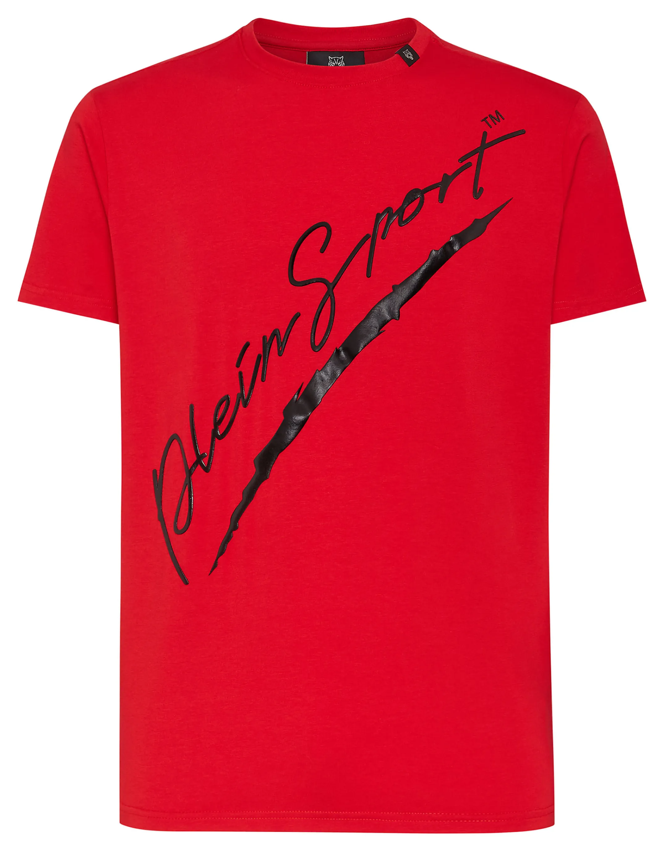 Flash Sale Plein Sport T-Shirt Round Neck Red