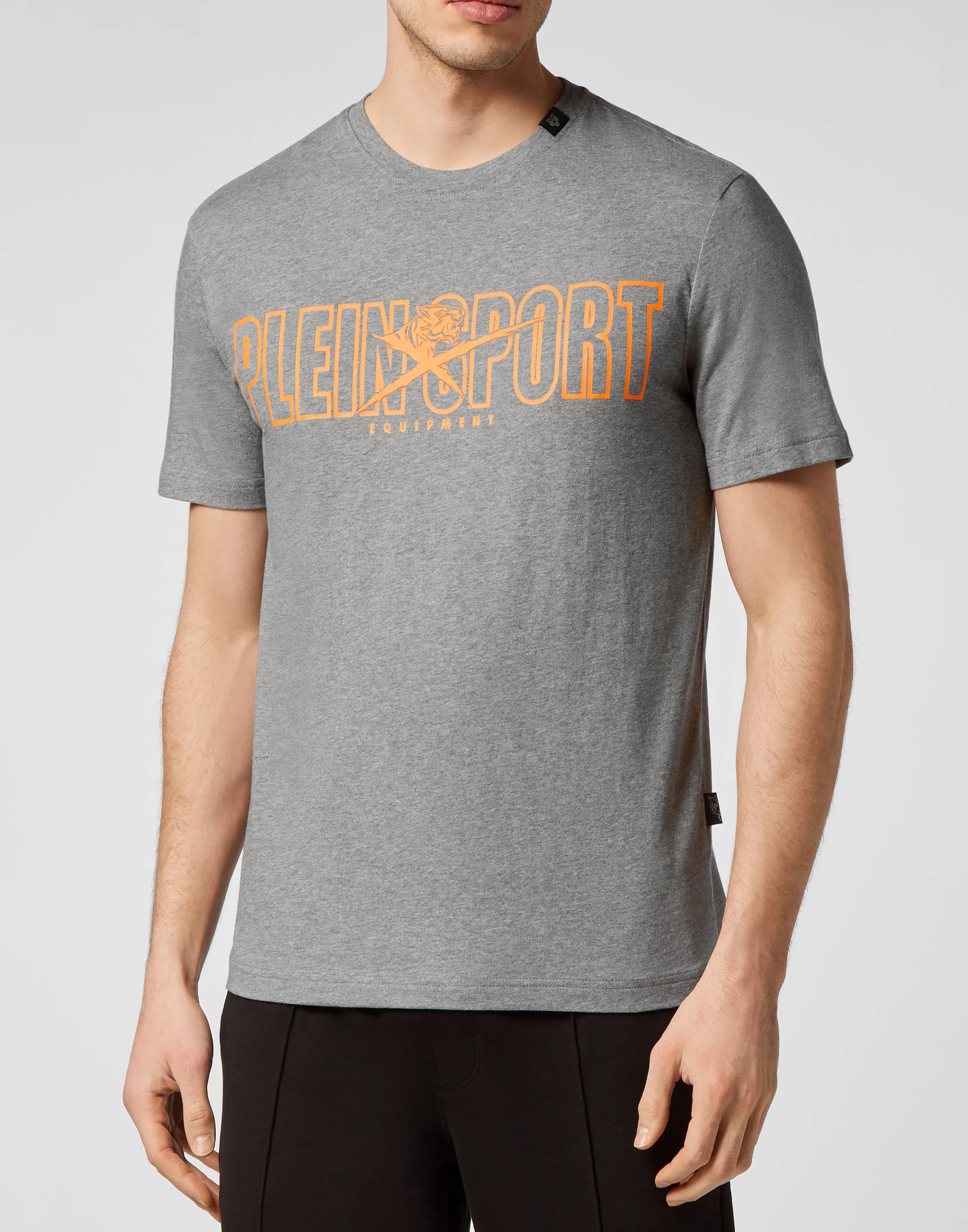 New Plein Sport T-Shirt Round Neck Grey