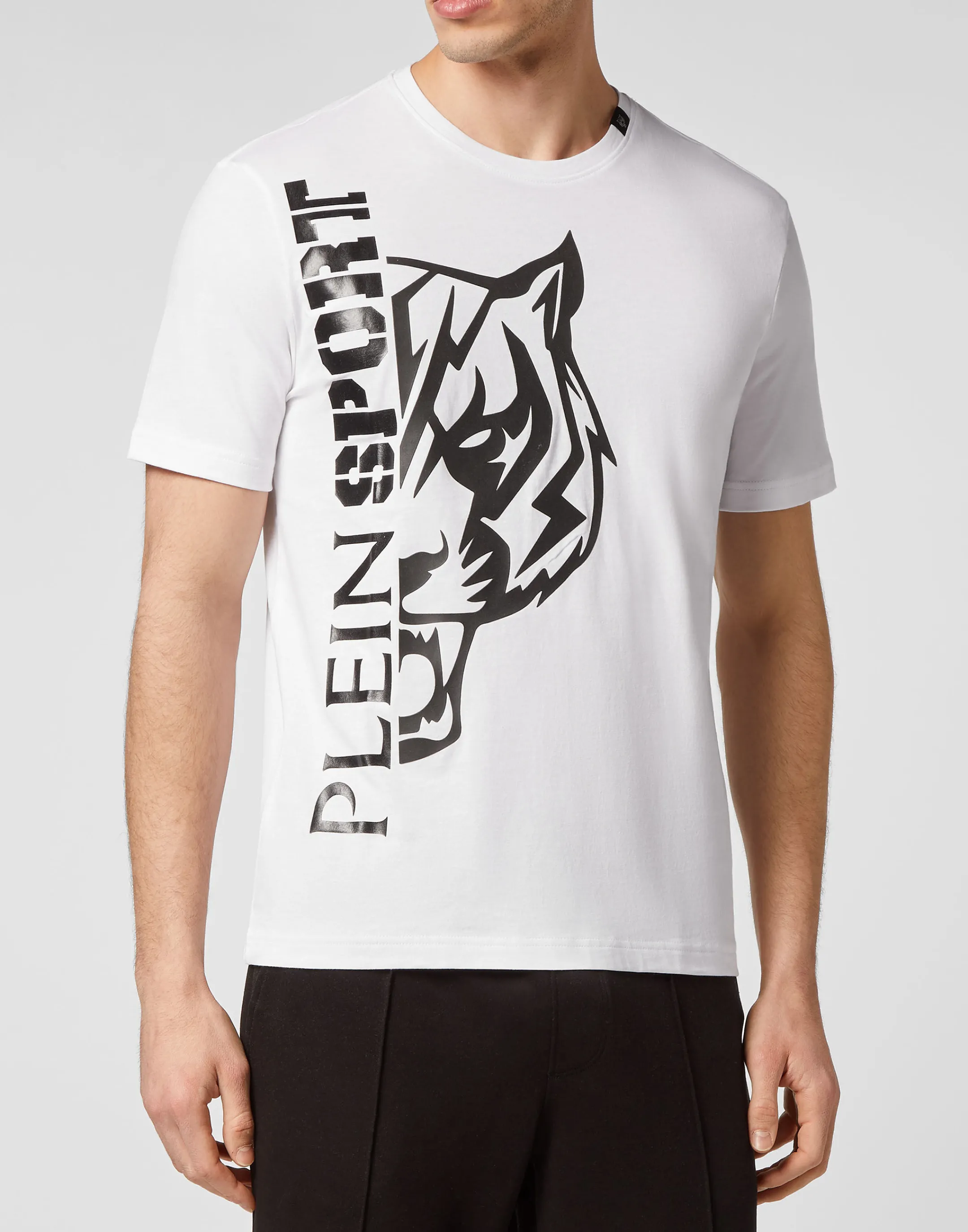 Fashion Plein Sport T-Shirt Round Neck White