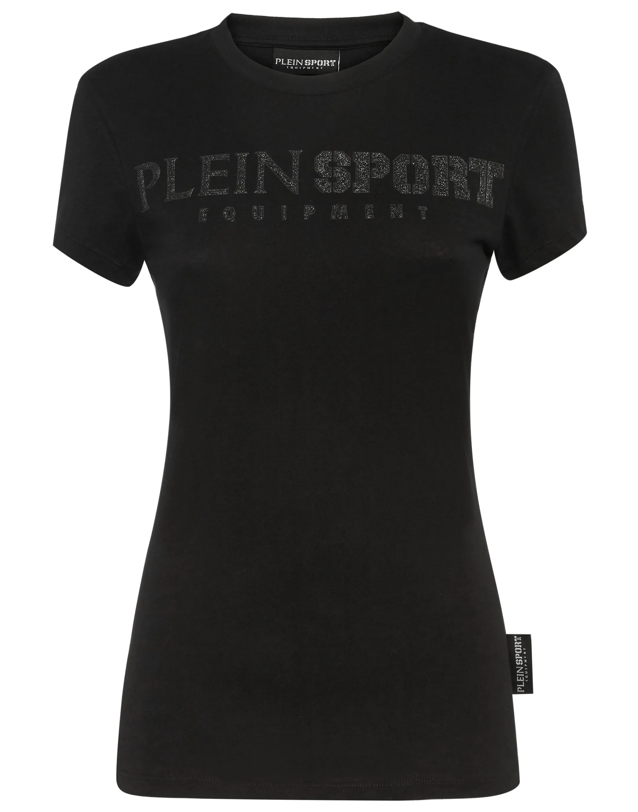 Fashion Plein Sport T-Shirt Round Neck Sexy Pure Fit Black