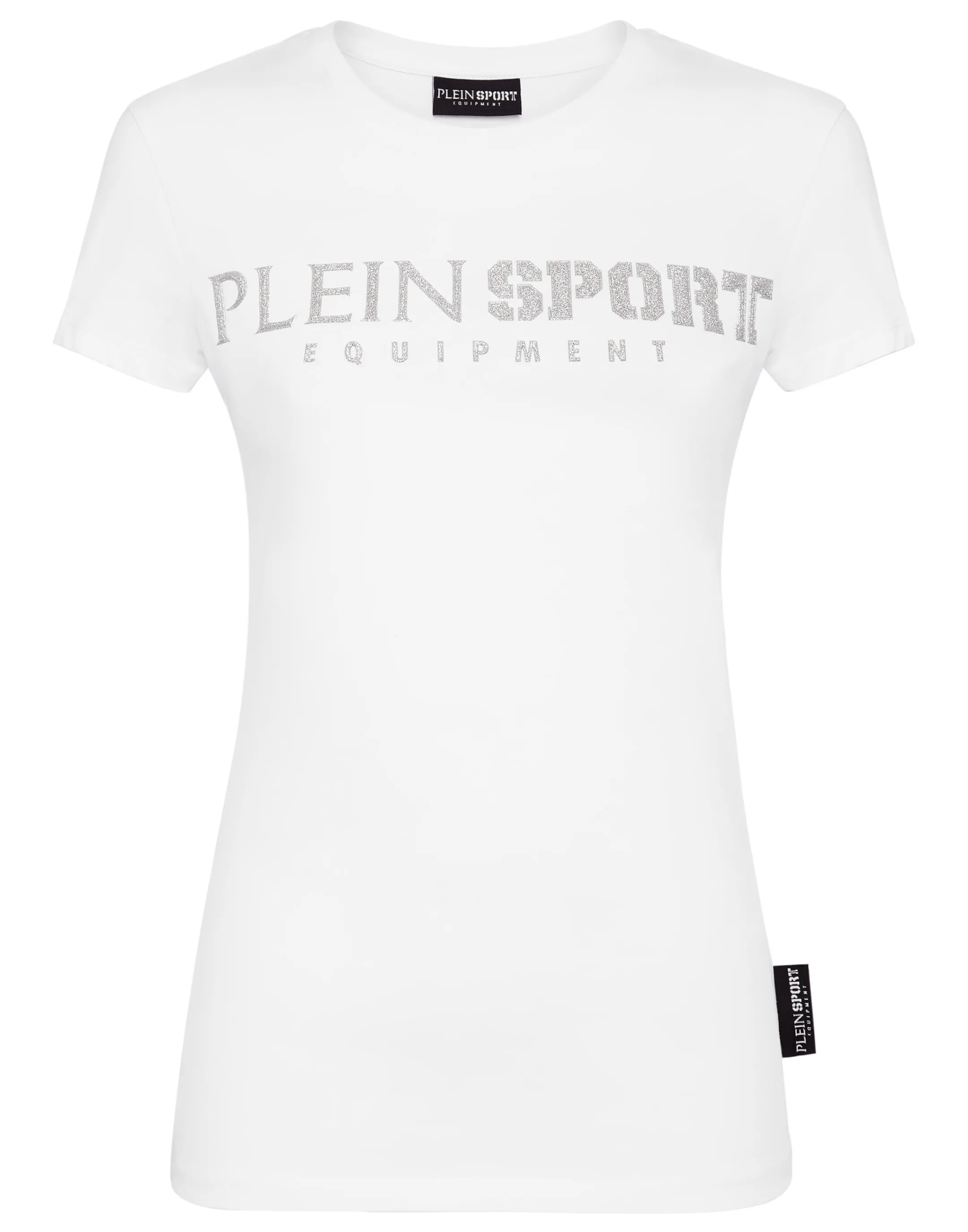 Best Sale Plein Sport T-Shirt Round Neck Ss White