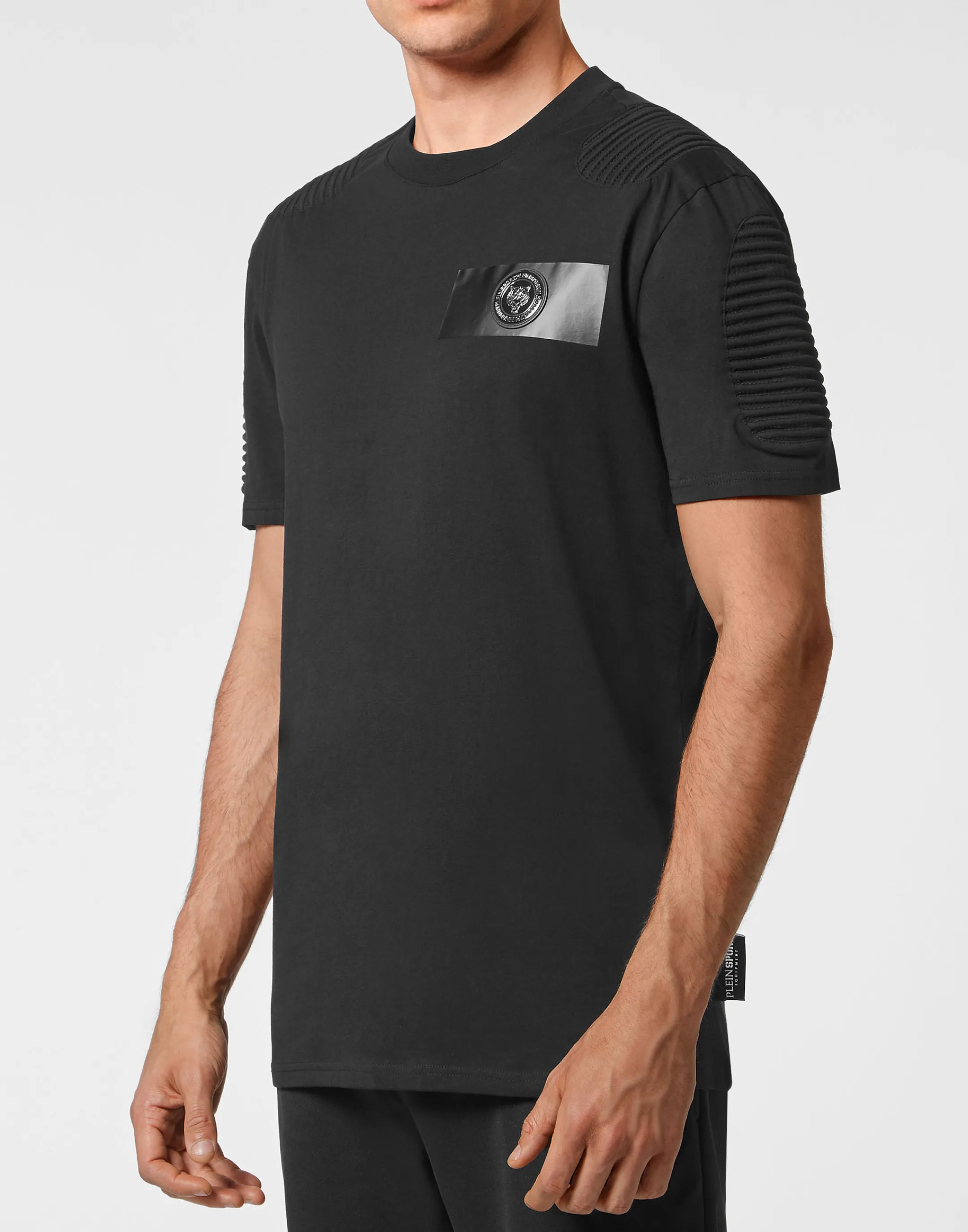 Cheap Plein Sport T-Shirt Round Neck Ss Black