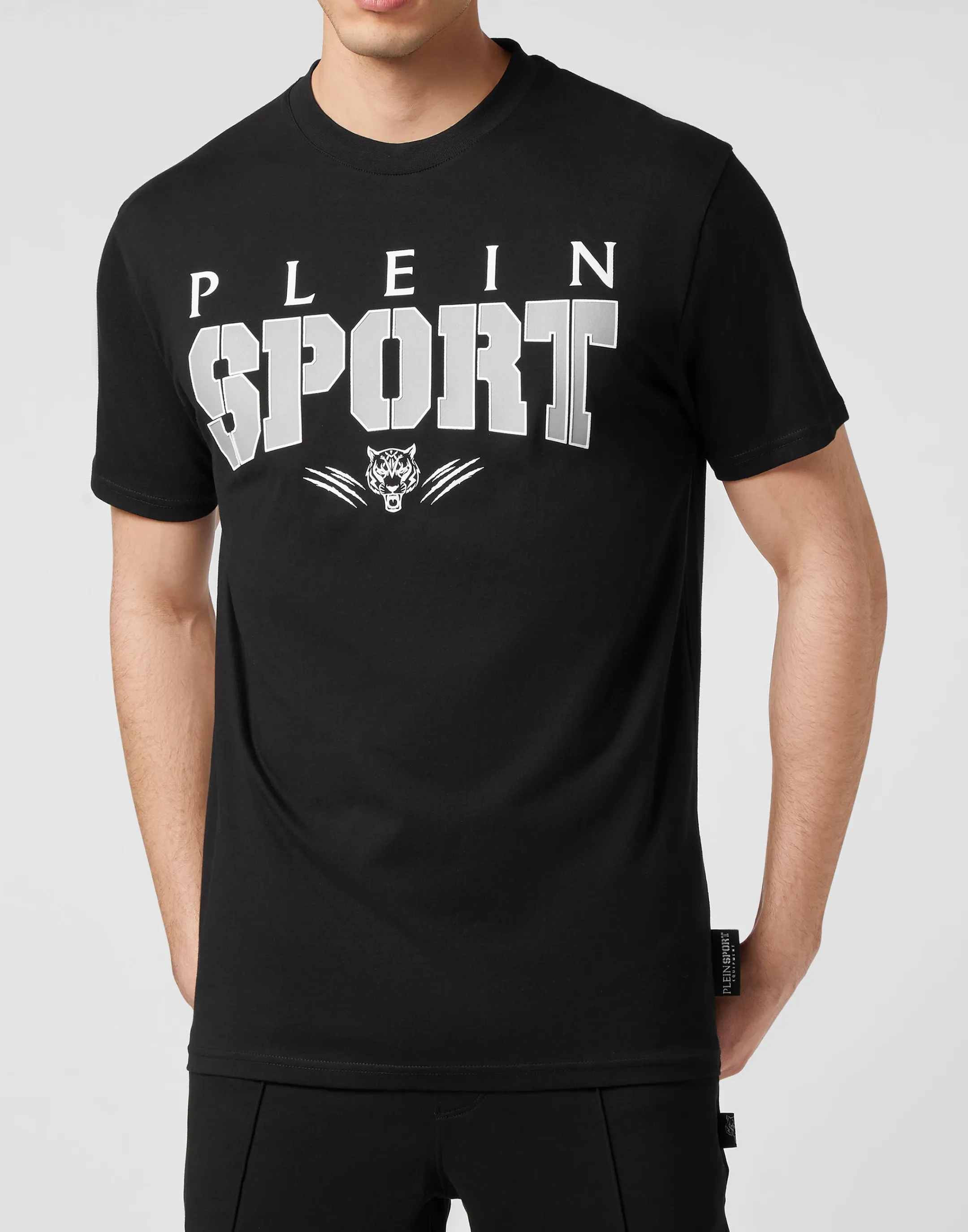 Cheap Plein Sport T-Shirt Round Neck Ss Black / White