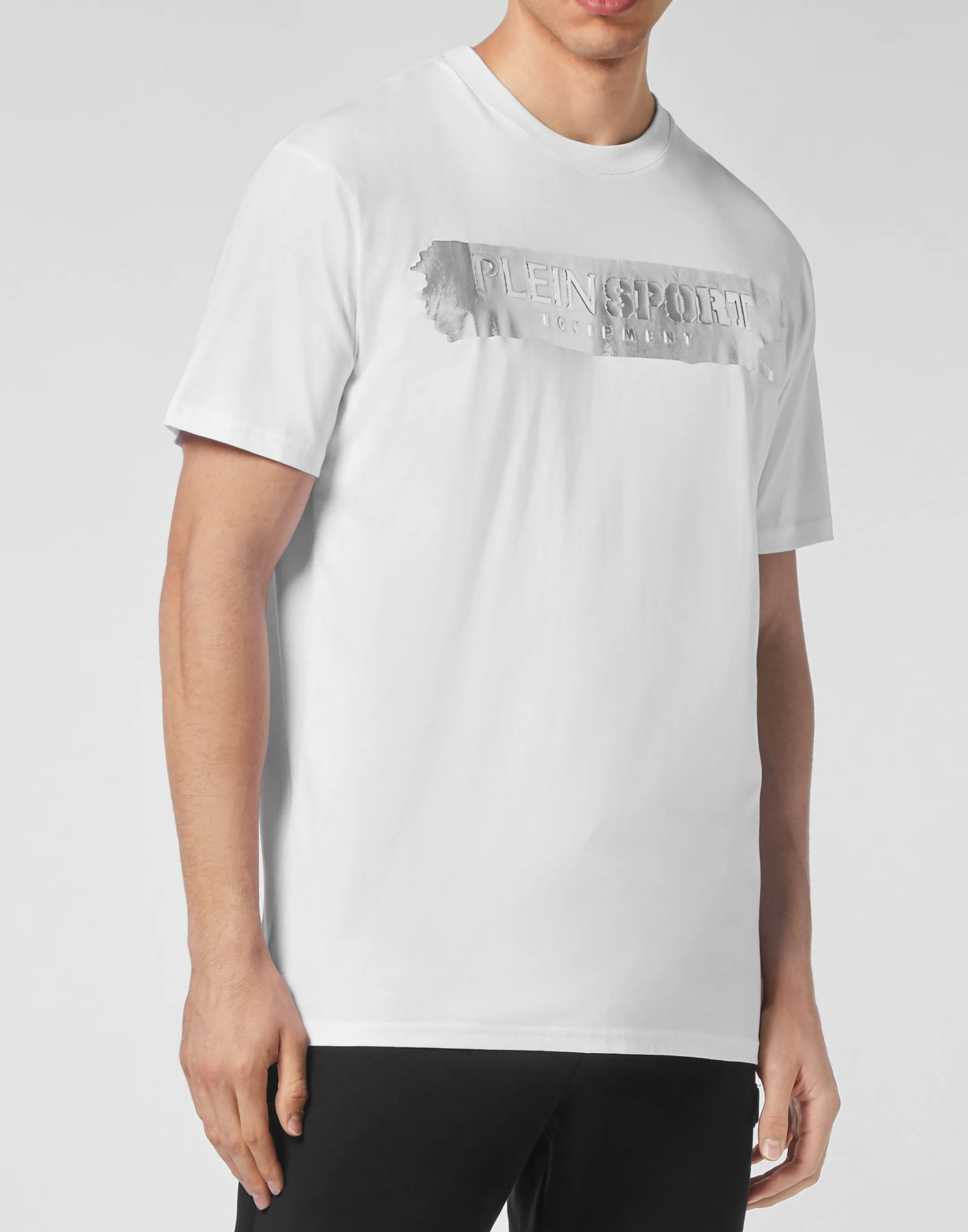 Discount Plein Sport T-Shirt Round Neck Ss White