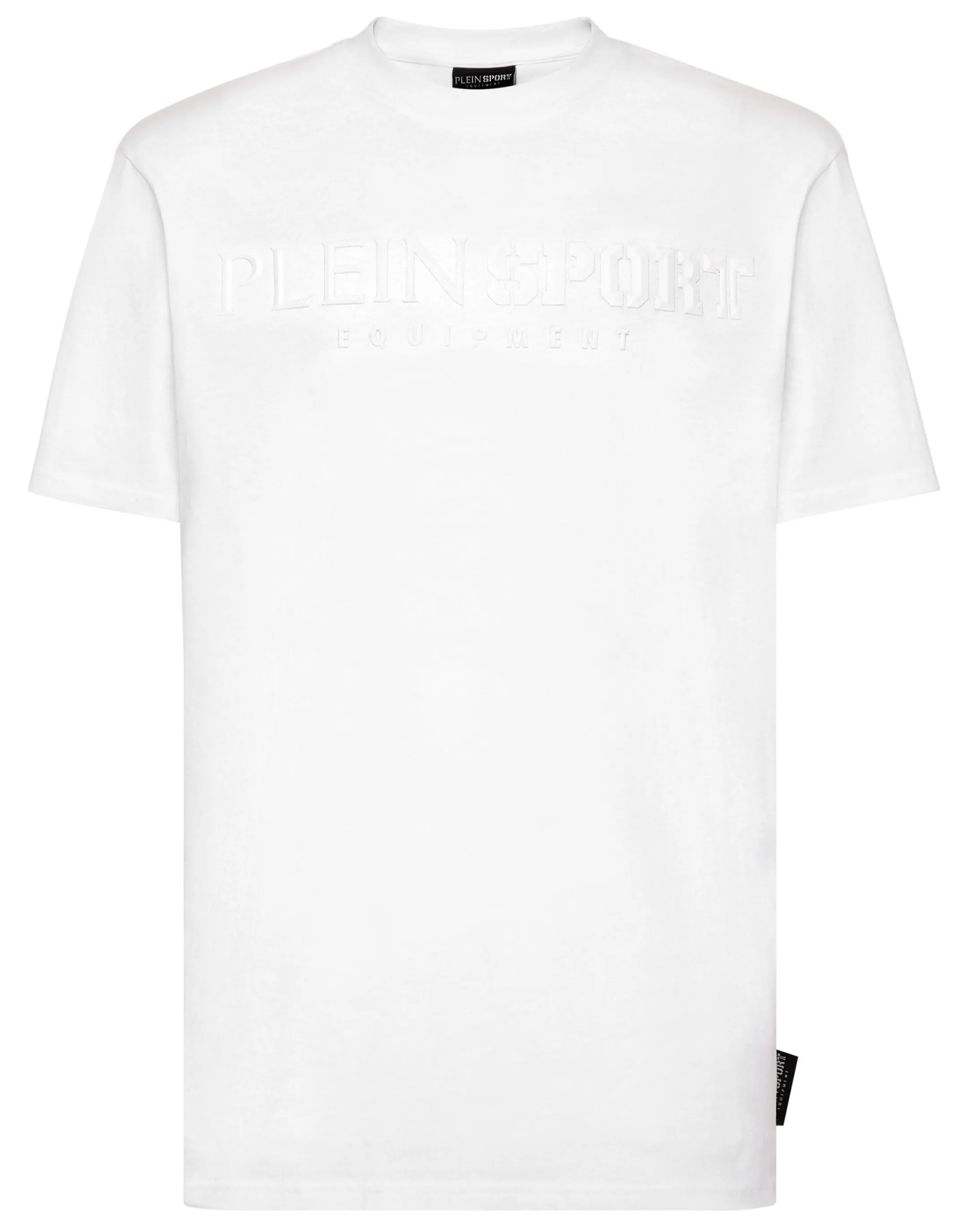 Discount Plein Sport T-Shirt Round Neck Ss Statement White