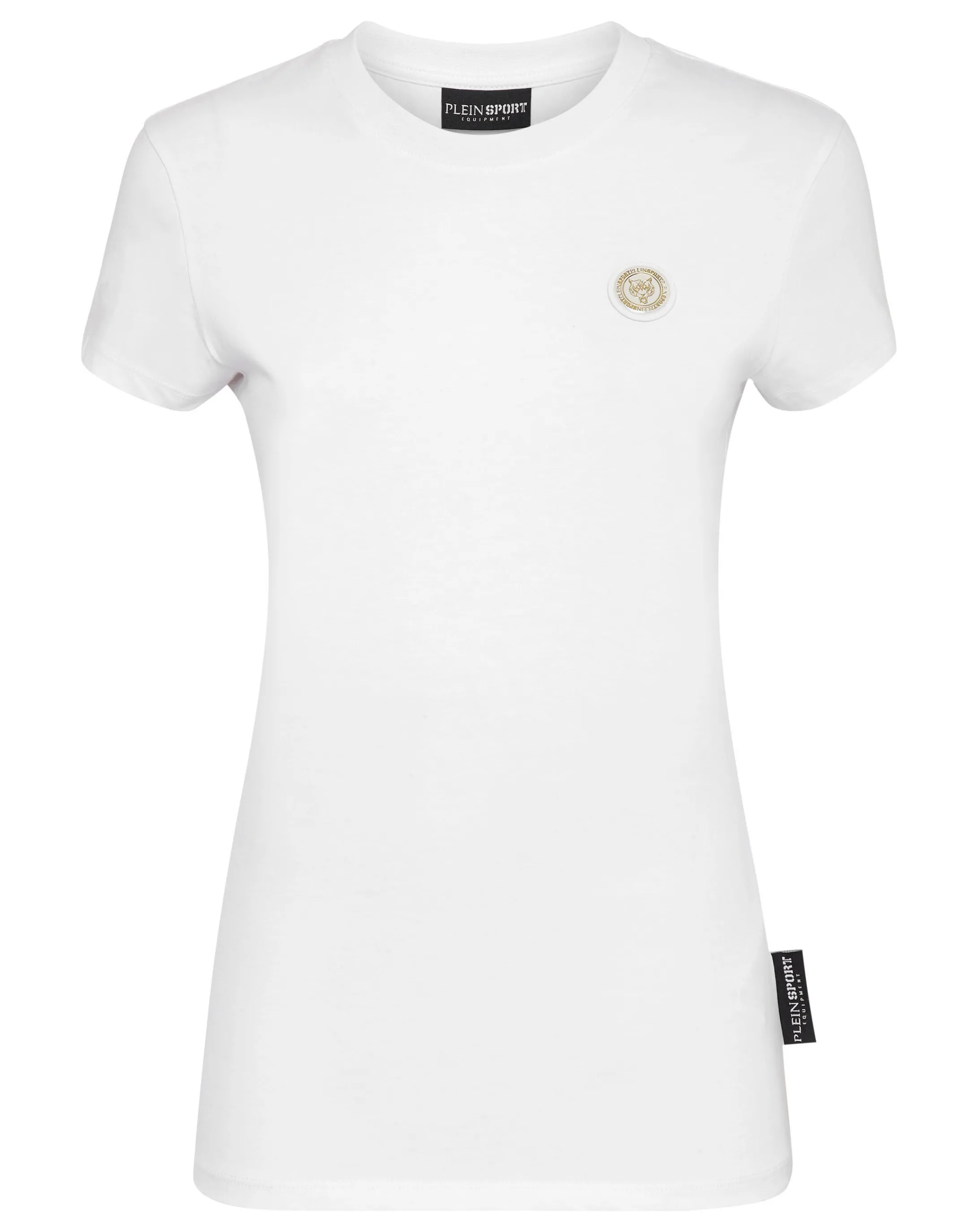 Cheap Plein Sport T-Shirt Round Neck Ss Statement White