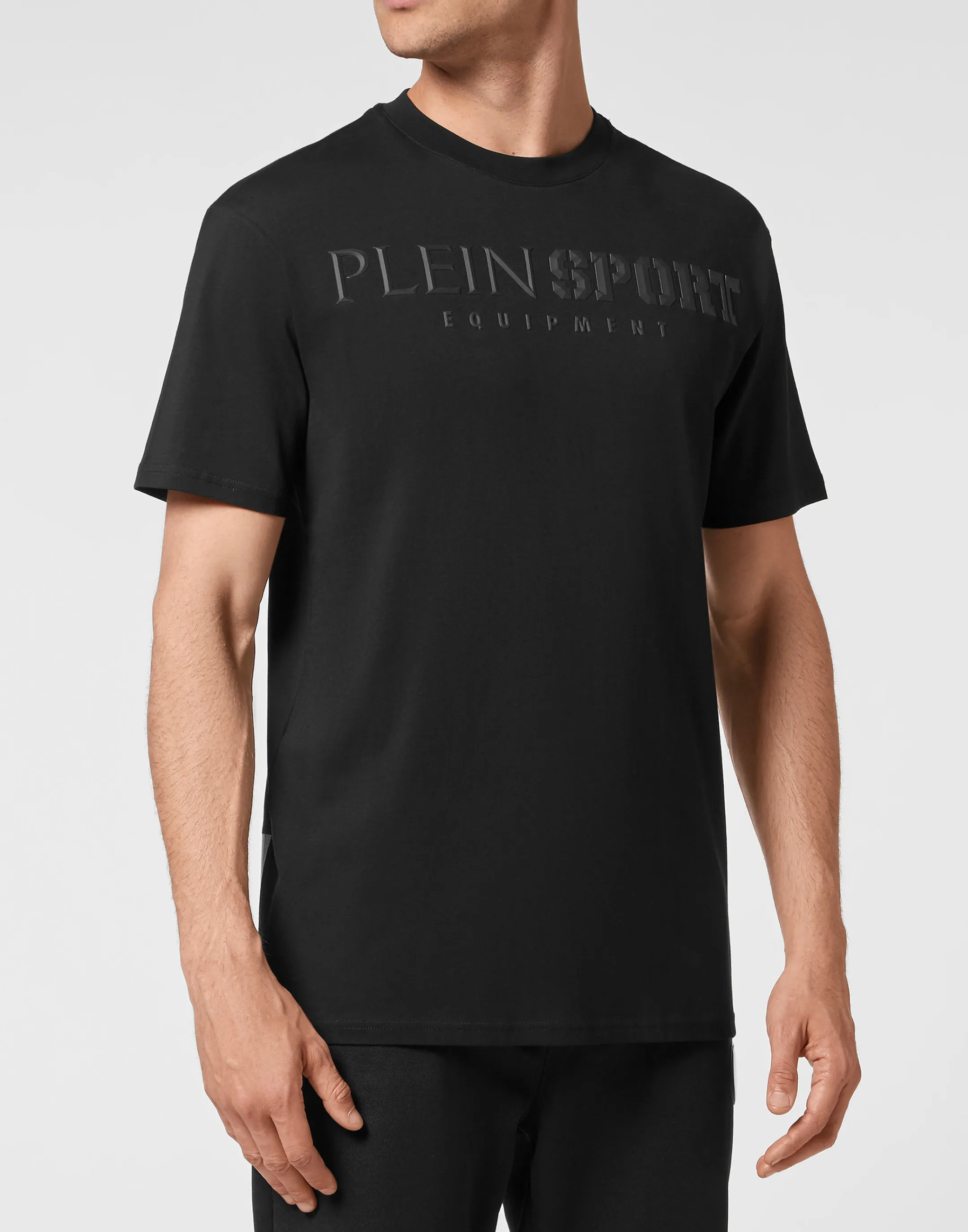 Fashion Plein Sport T-Shirt Round Neck Ss Statement Black