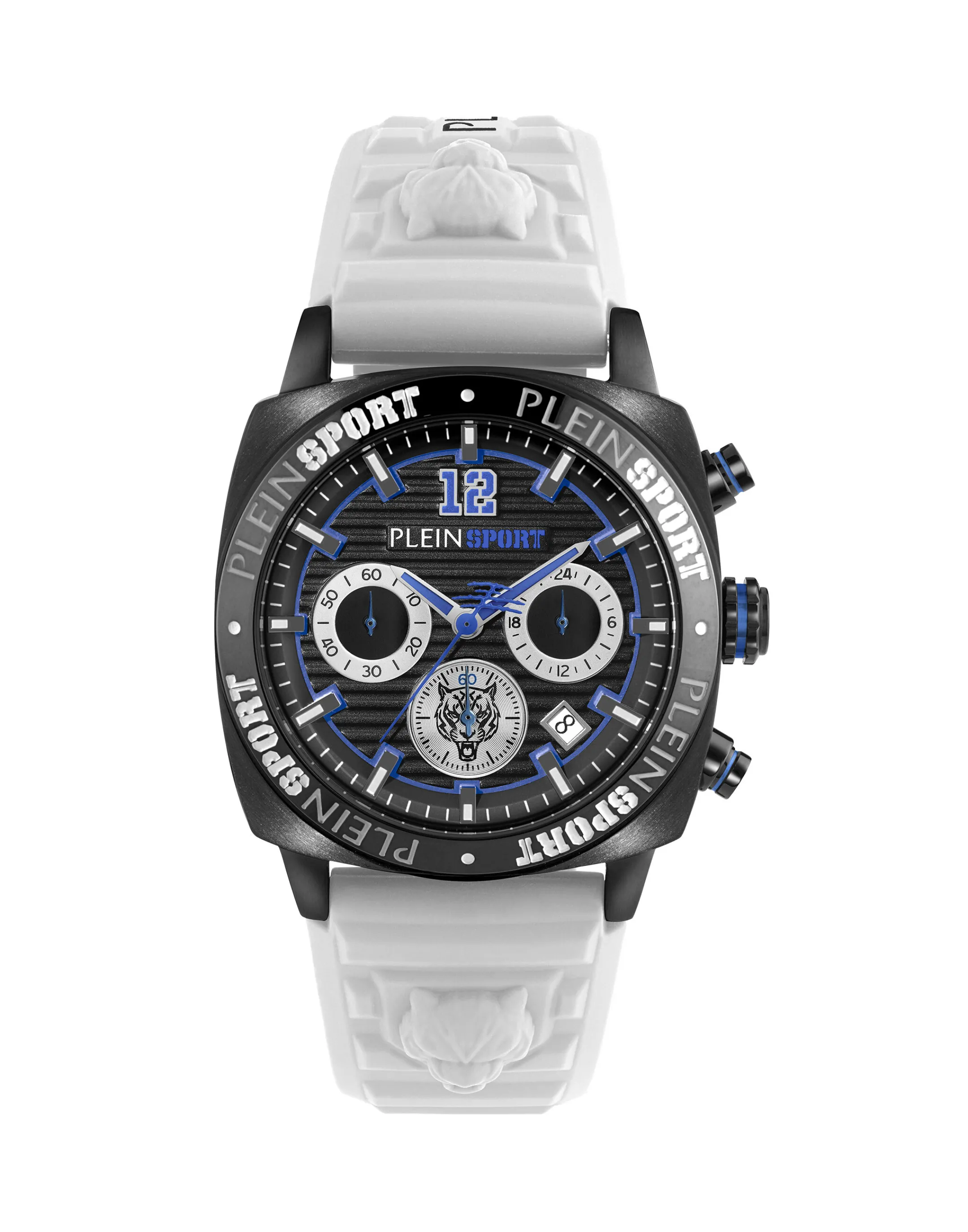 Online Plein Sport Wildcat Chrono Watch White / Black